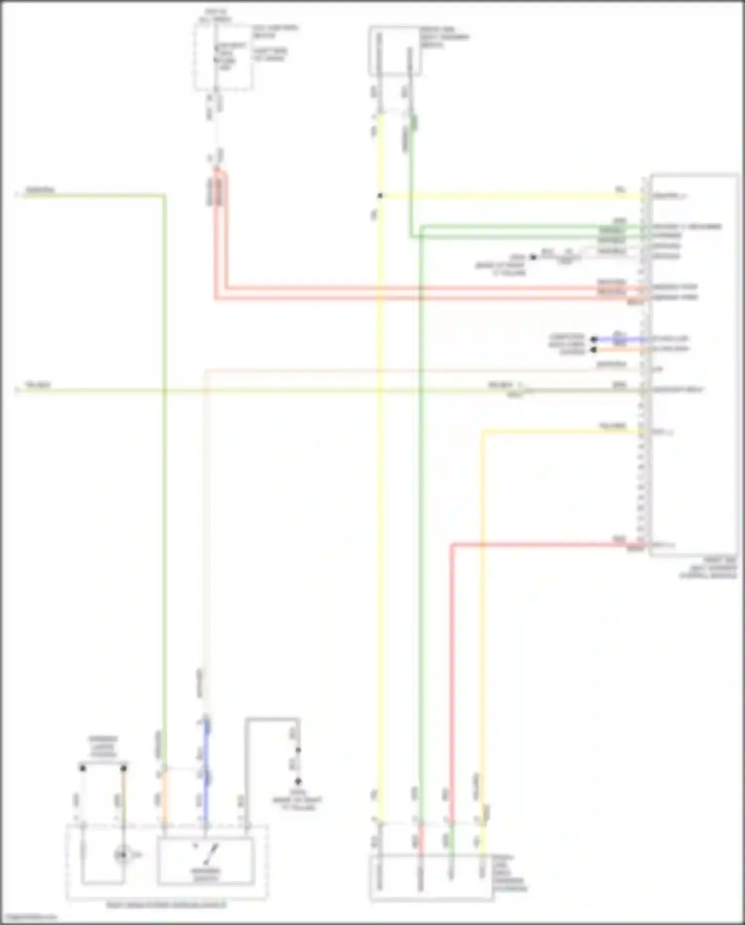 Wiring diagram icu-c for Kia Telluride I facelift (2022-2024) (17 of 54)