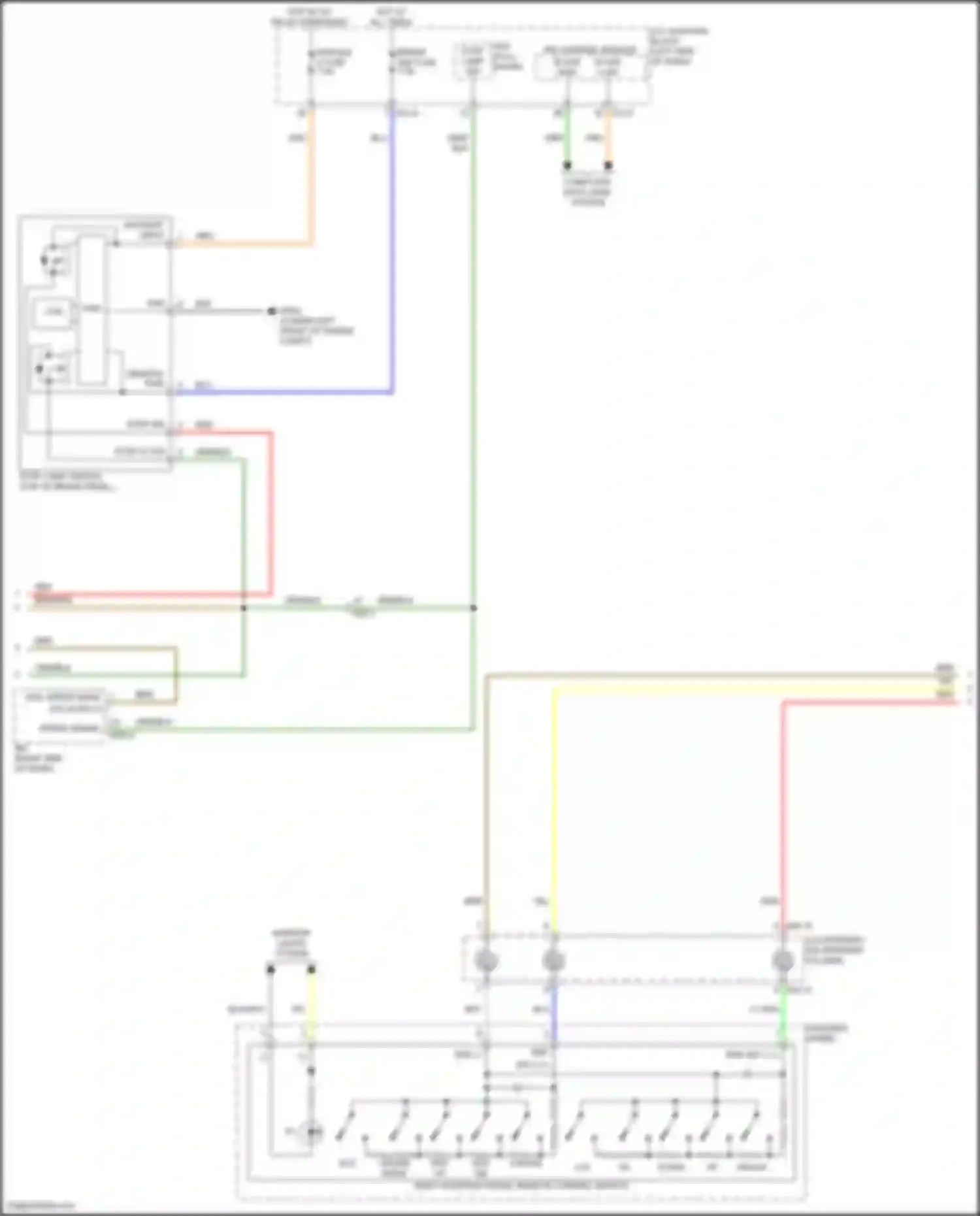 Wiring diagram icu-f for Kia Telluride I facelift (2022-2024) (14 of 33)