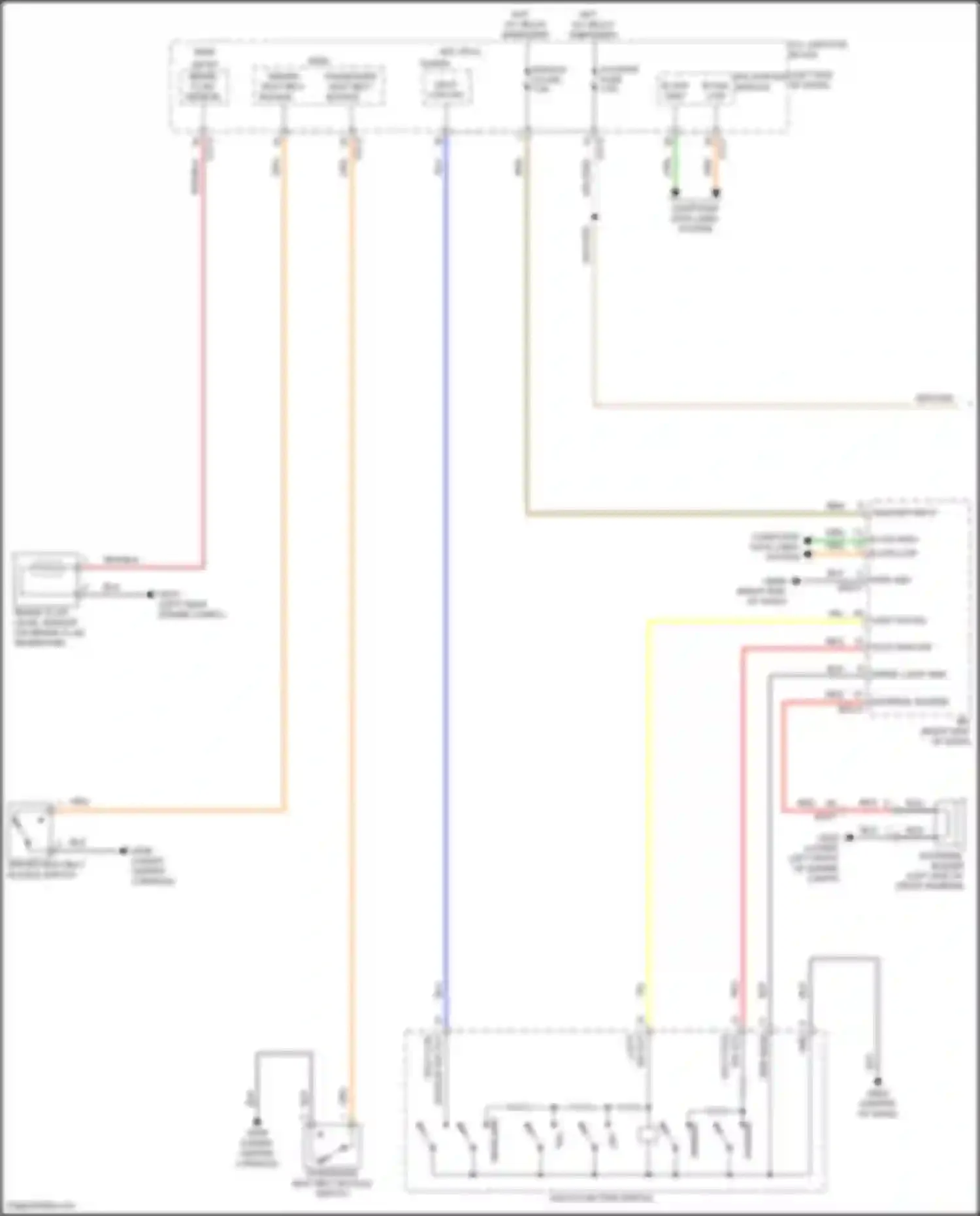 Wiring diagram ips control module for Kia Telluride I facelift (2022-2024) (21 of 35)