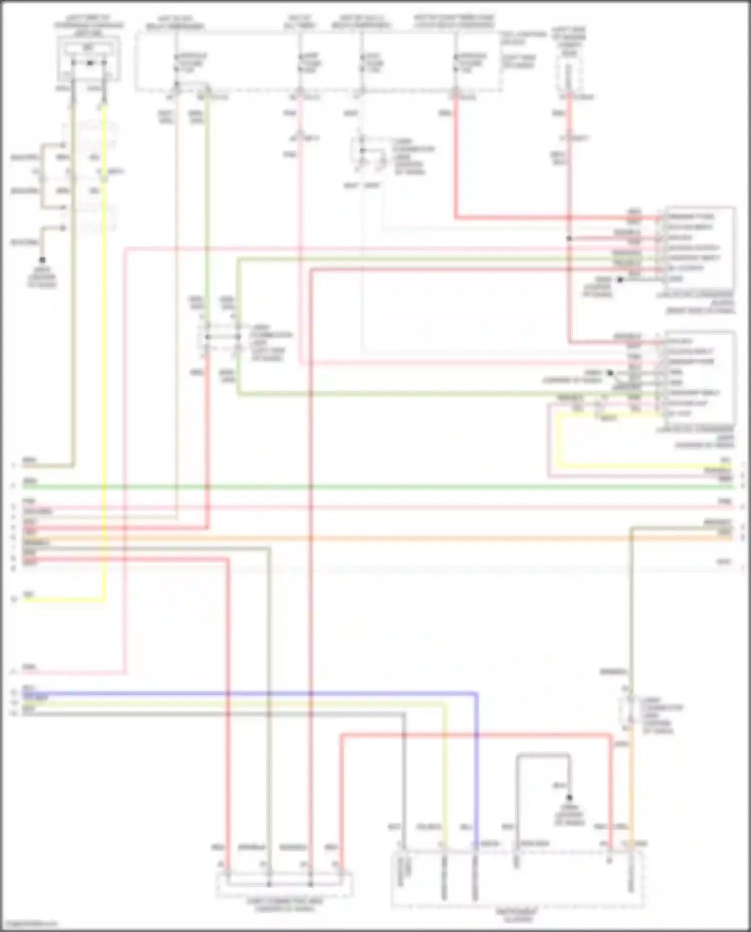 Wiring diagram isg sig for Kia Telluride I facelift (2022-2024) (1 of 5)