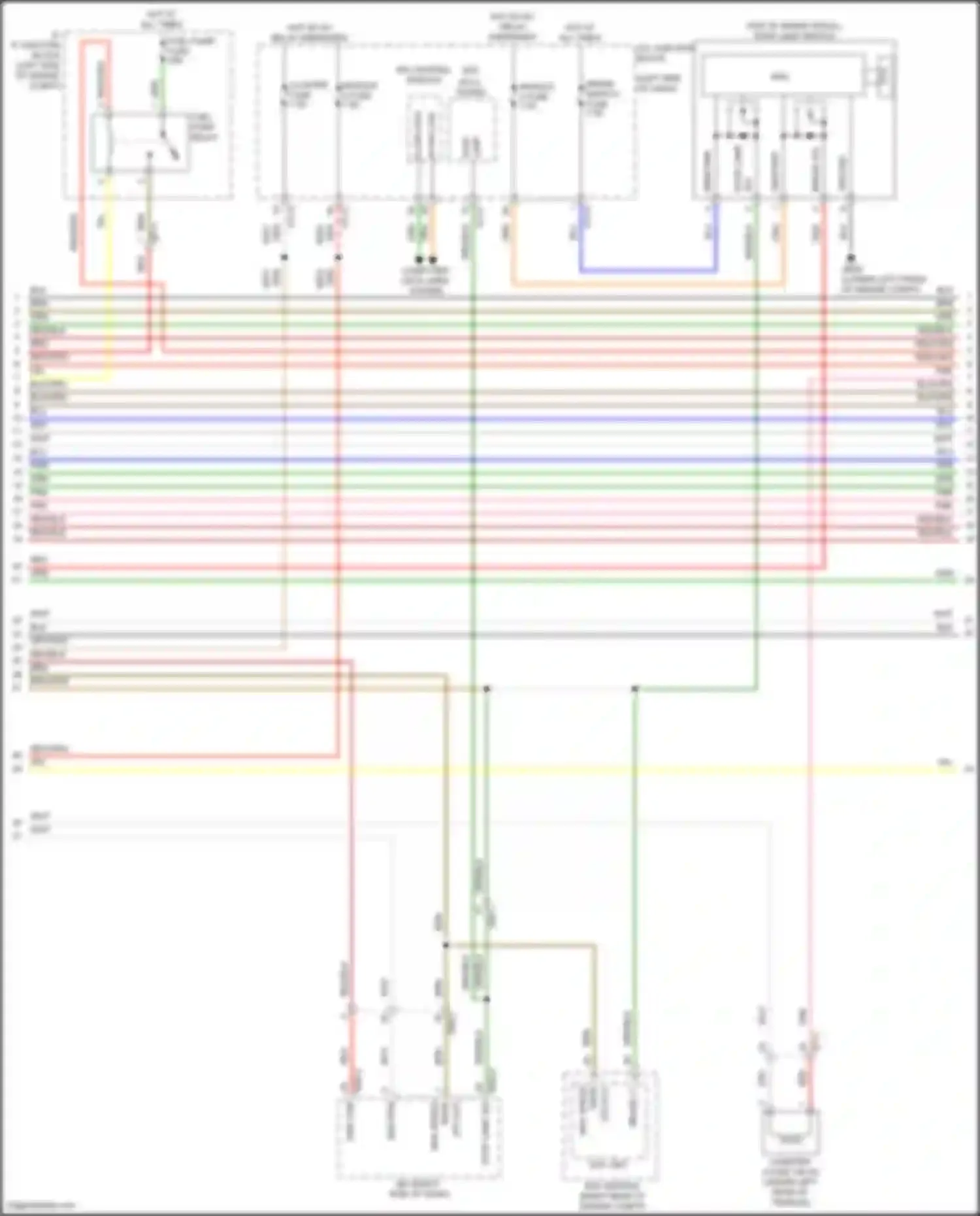 Wiring diagram lamp sw for Kia Telluride I facelift (2022-2024) (1 of 1)