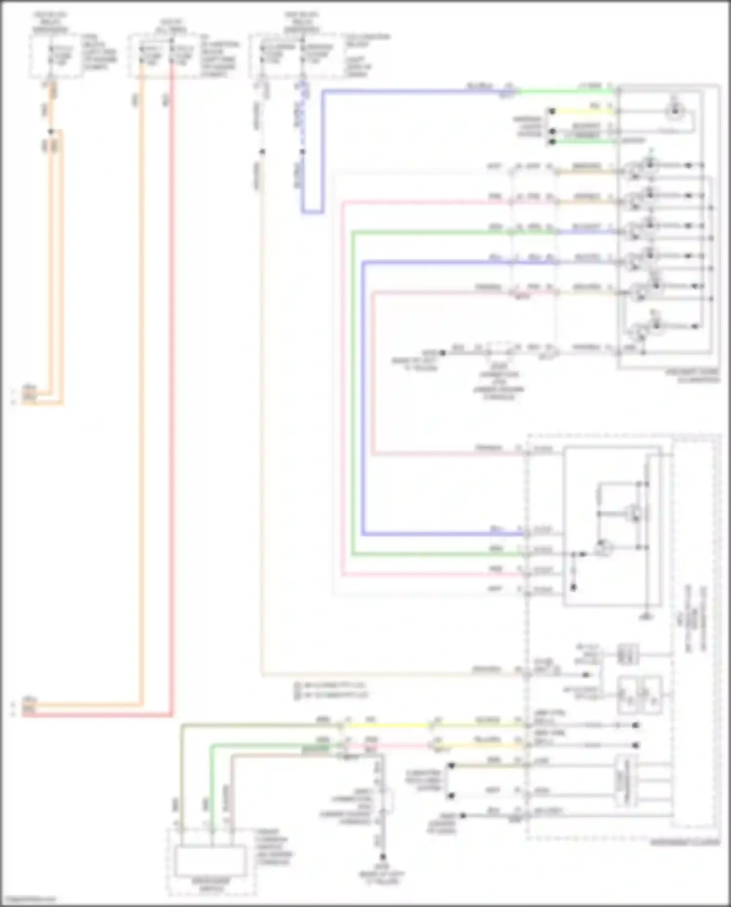 Wiring diagram lt grn for Kia Telluride I facelift (2022-2024) (1 of 7)