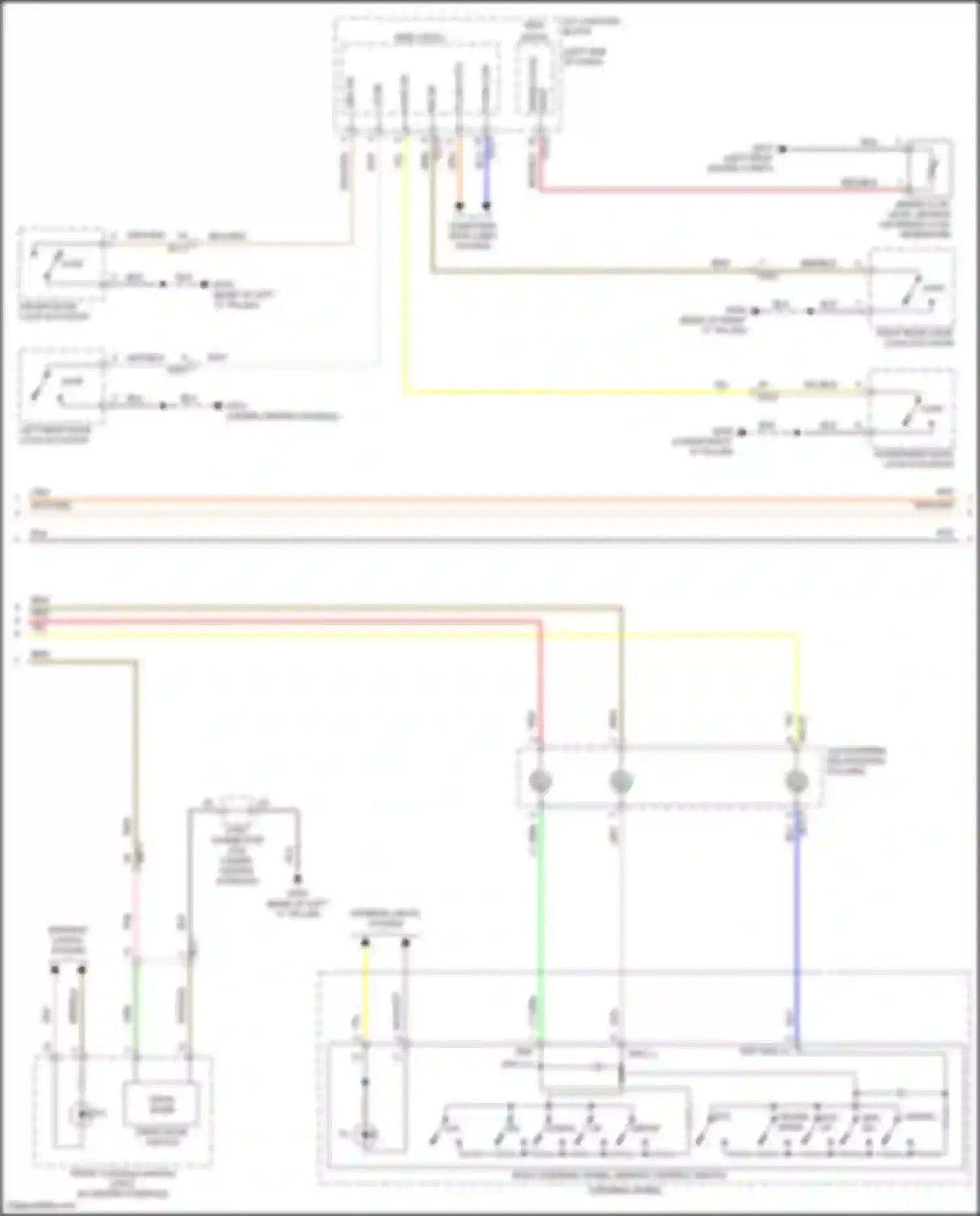 Wiring diagram p-can high for Kia Telluride I facelift (2022-2024) (19 of 22)