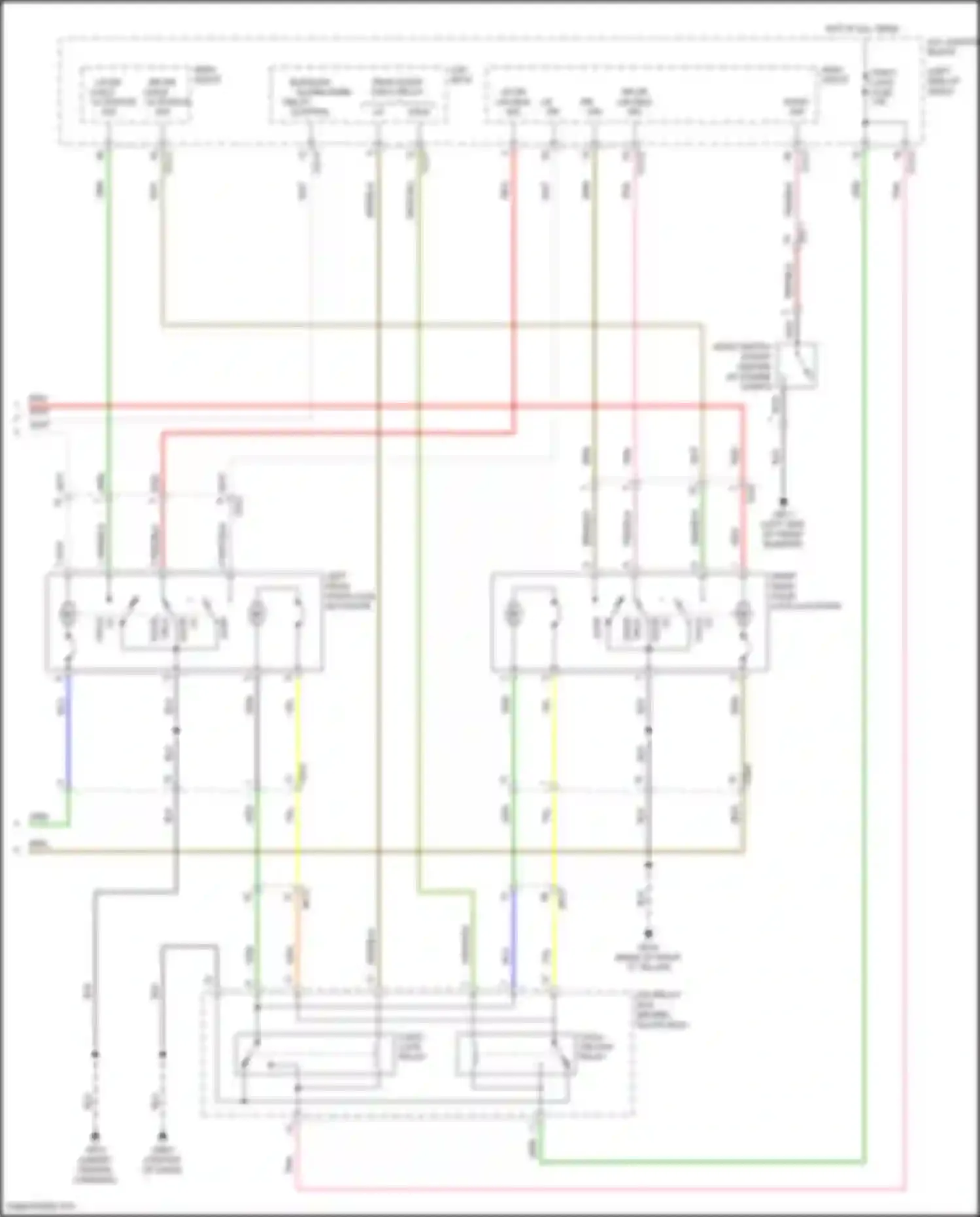Telluride Kia I (2019-2022): Forced entry circuit (2 of 2)