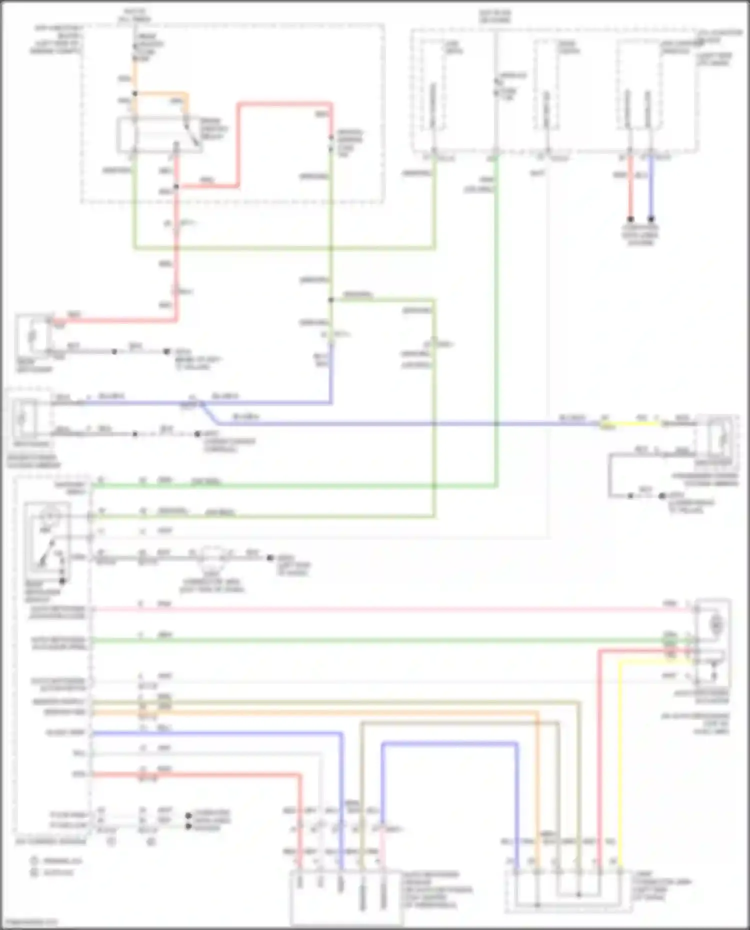 Telluride Kia I (2019-2022): Defoggers circuit, w/o memory