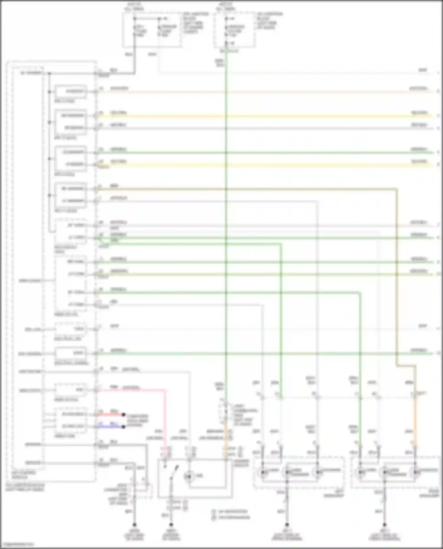 Telluride Kia I (2019-2022): Exterior lamps circuit, w/ led (1 of 3)