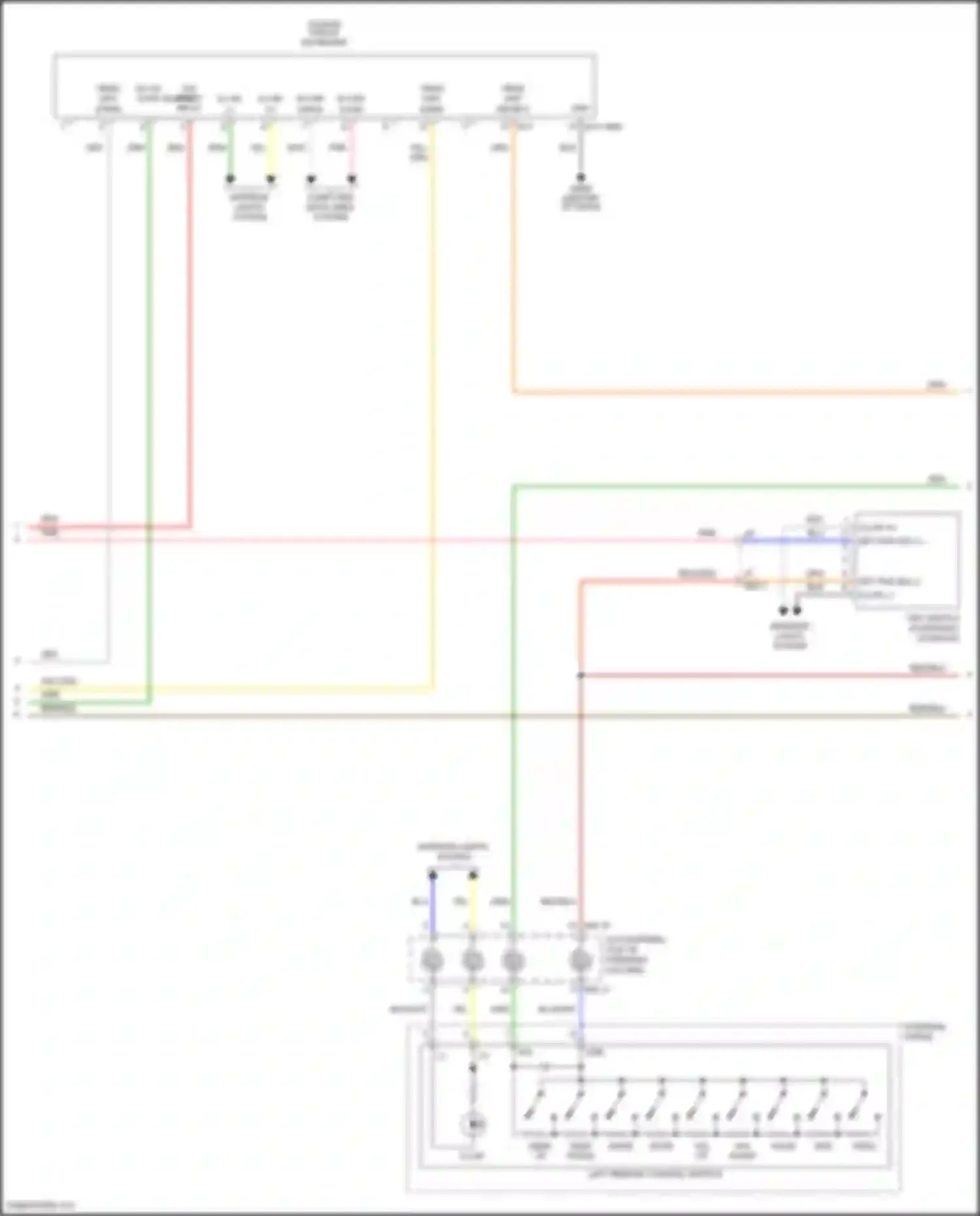 Telluride Kia I (2019-2022): Navigation circuit, w/ internal amplifier (3 of 4)
