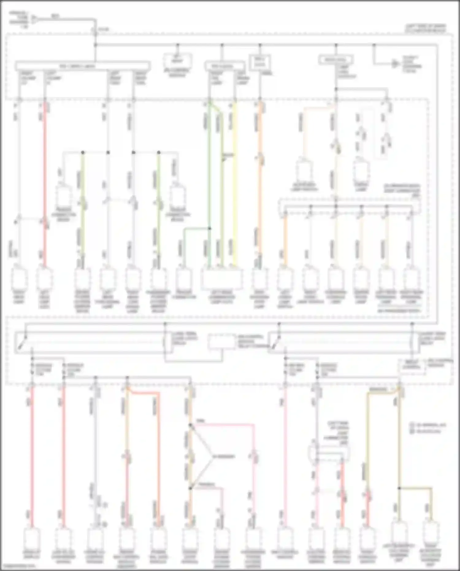 Telluride Kia I (2019-2022): Power distribution circuit (6 of 8)