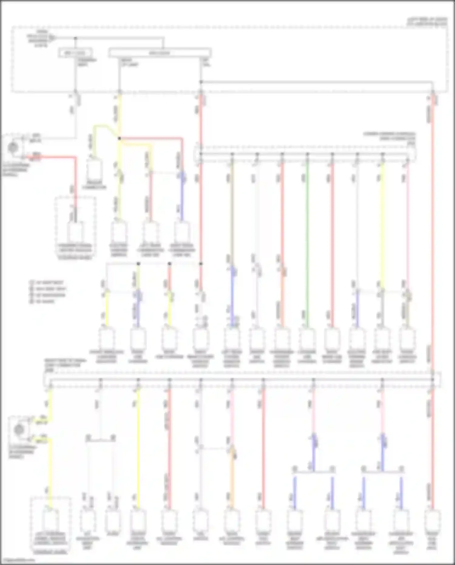 Telluride Kia I (2019-2022): Power distribution circuit (7 of 8)