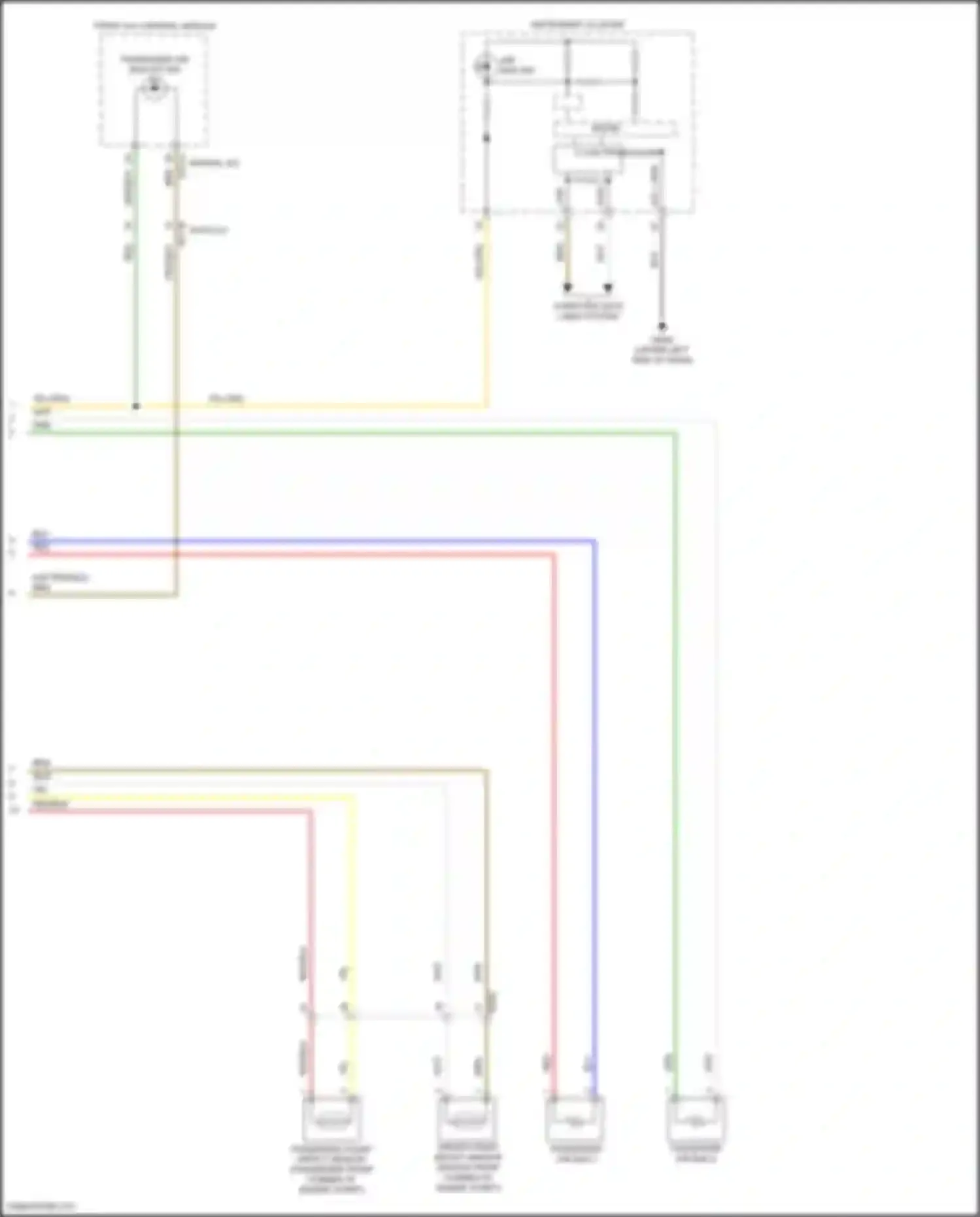 Telluride Kia I (2019-2022): Supplemental restraints circuit (2 of 3)