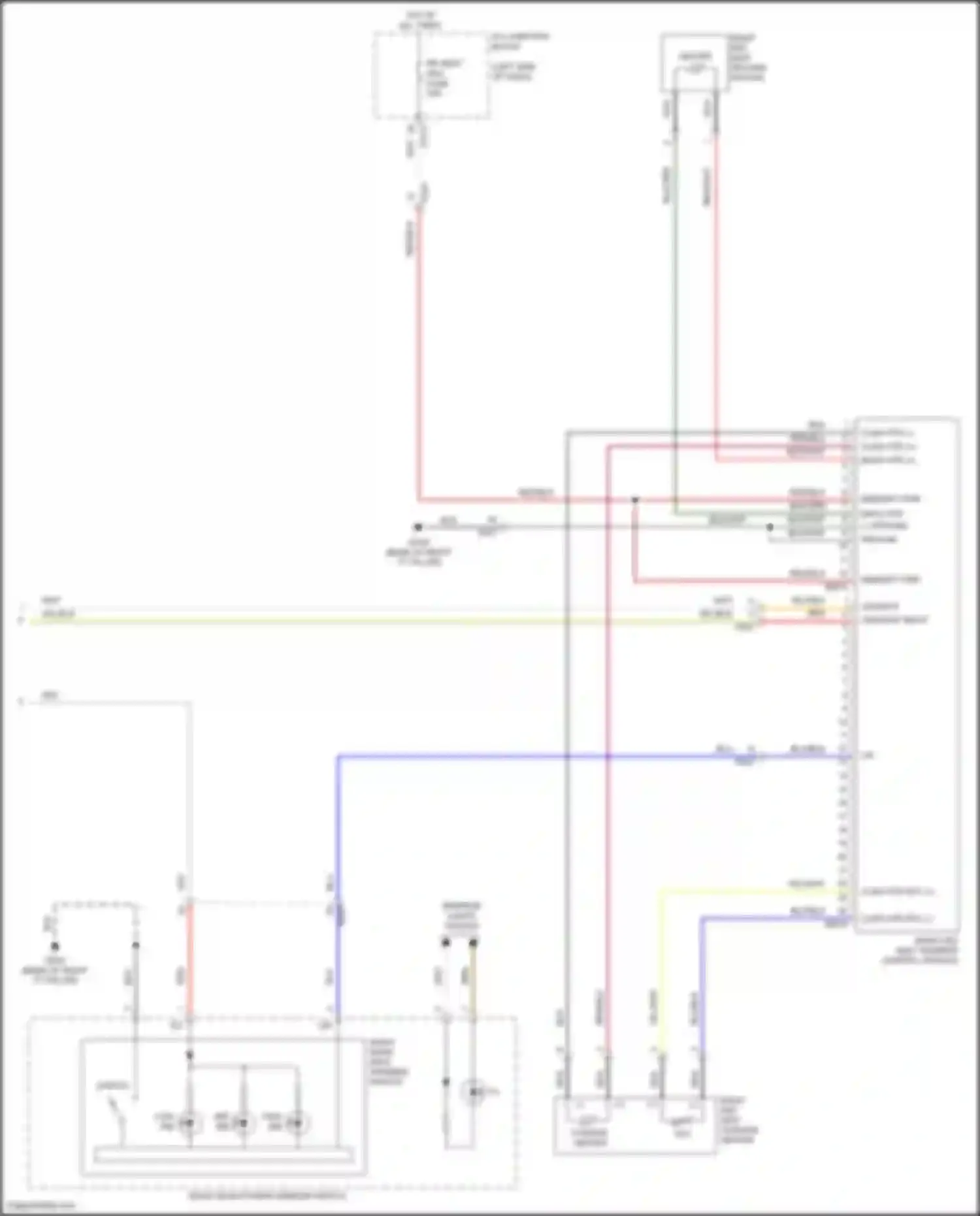 Wiring diagram blk/grn for Kia Telluride I (2019-2022) (6 of 12)