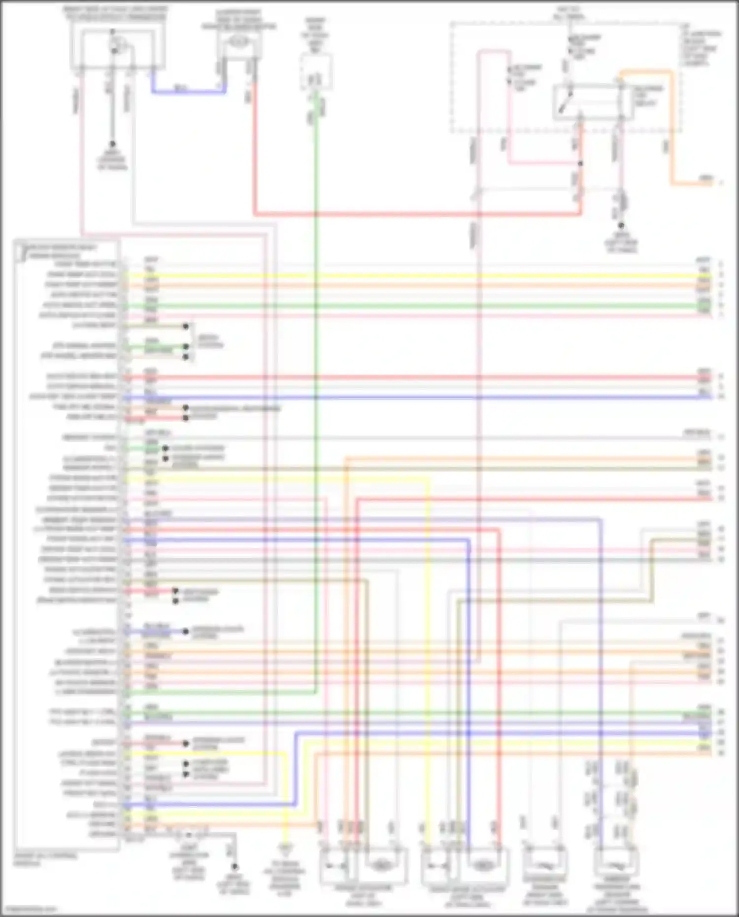 Wiring diagram blower frt 2 fuse for Kia Telluride I (2019-2022) (1 of 1)