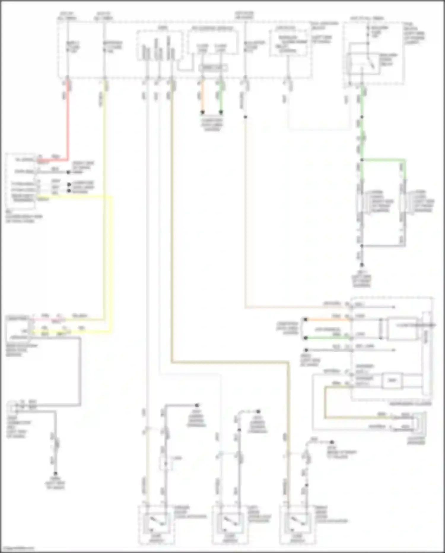 Wiring diagram cluster fuse for Kia Telluride I (2019-2022) (23 of 23)