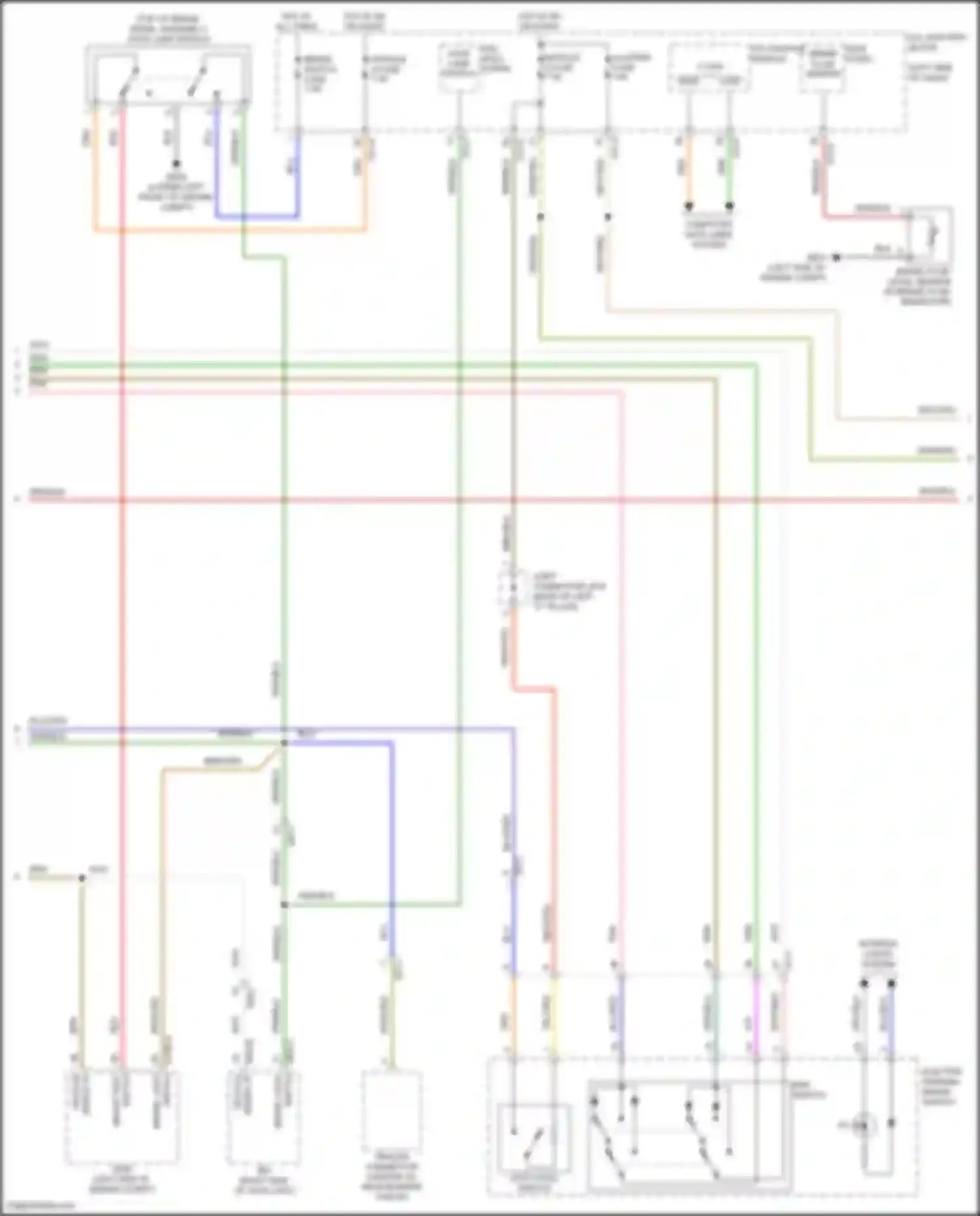 Wiring diagram computer data lines system for Kia Telluride I (2019-2022) (72 of 87)