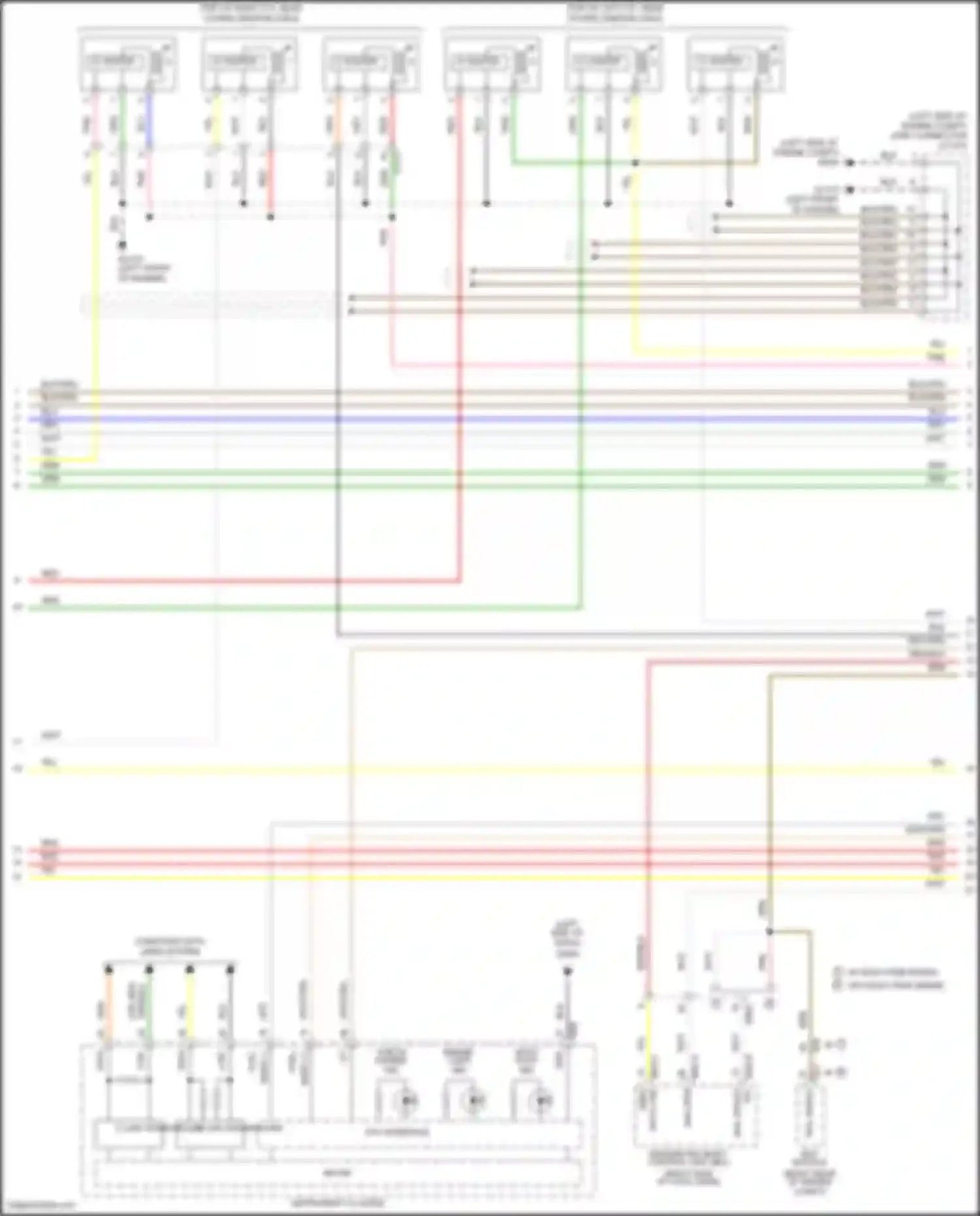 Wiring diagram esc module for Kia Telluride I (2019-2022) (12 of 12)