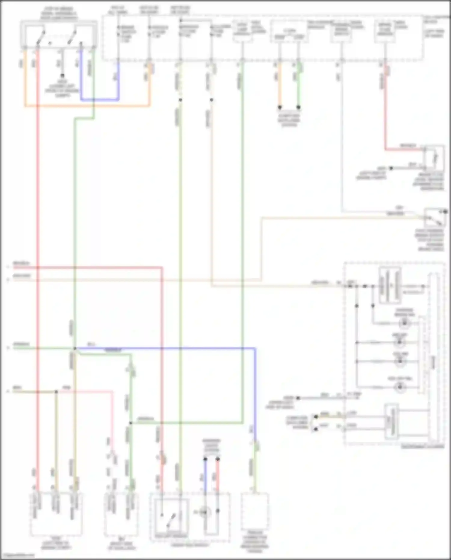 Wiring diagram grn/blk for Kia Telluride I (2019-2022) (54 of 65)