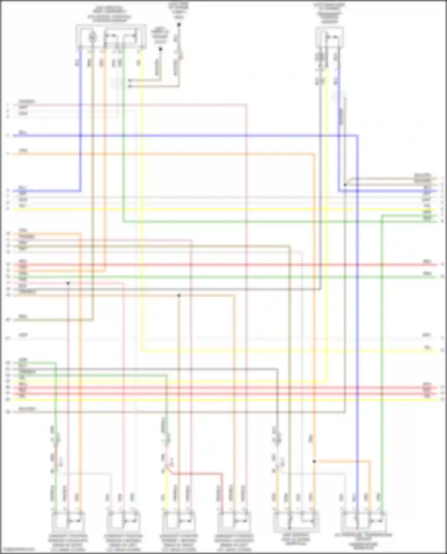 Wiring diagram grn/blk for Kia Telluride I (2019-2022) (62 of 65)