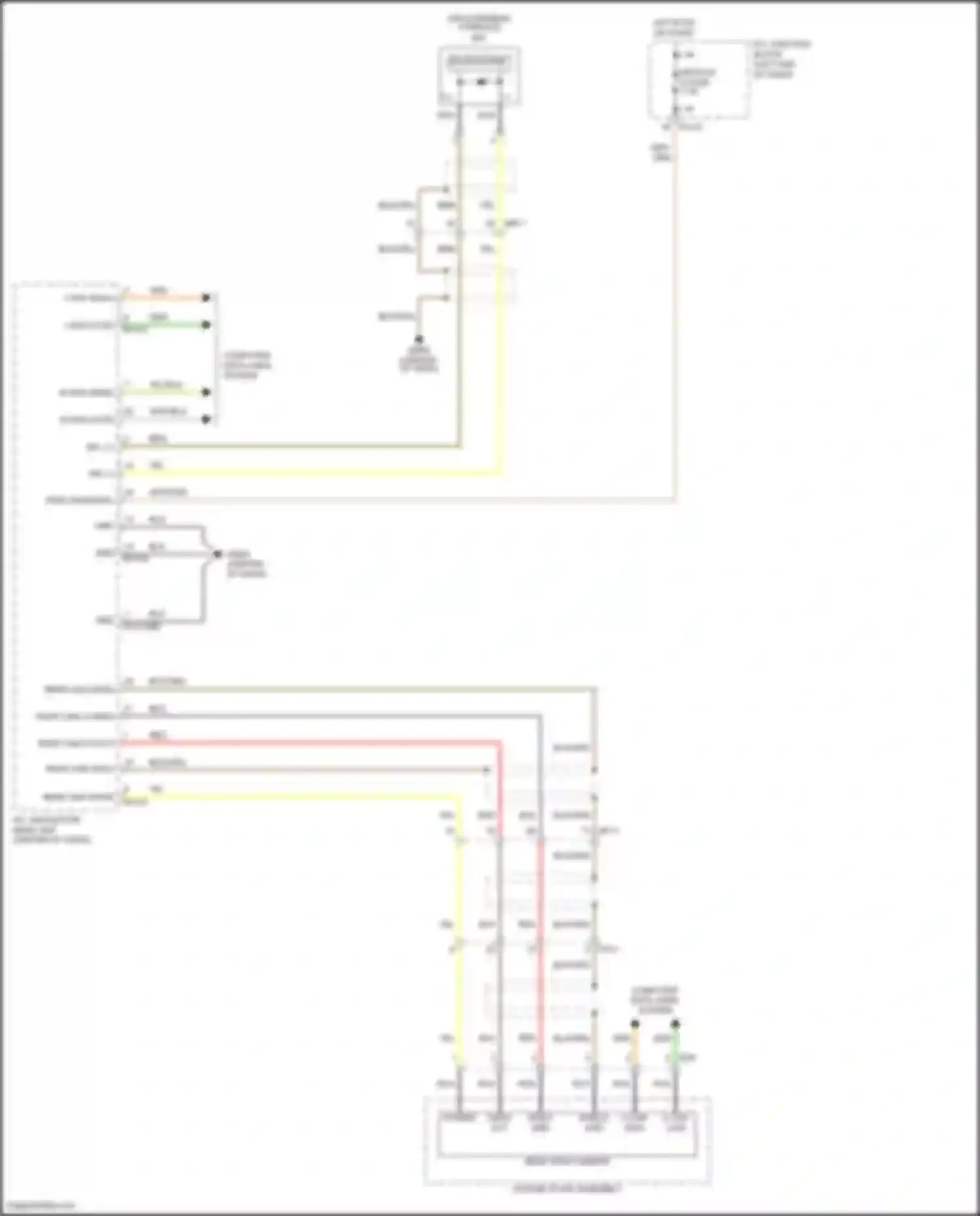 Wiring diagram gry/org for Kia Telluride I (2019-2022) (20 of 53)