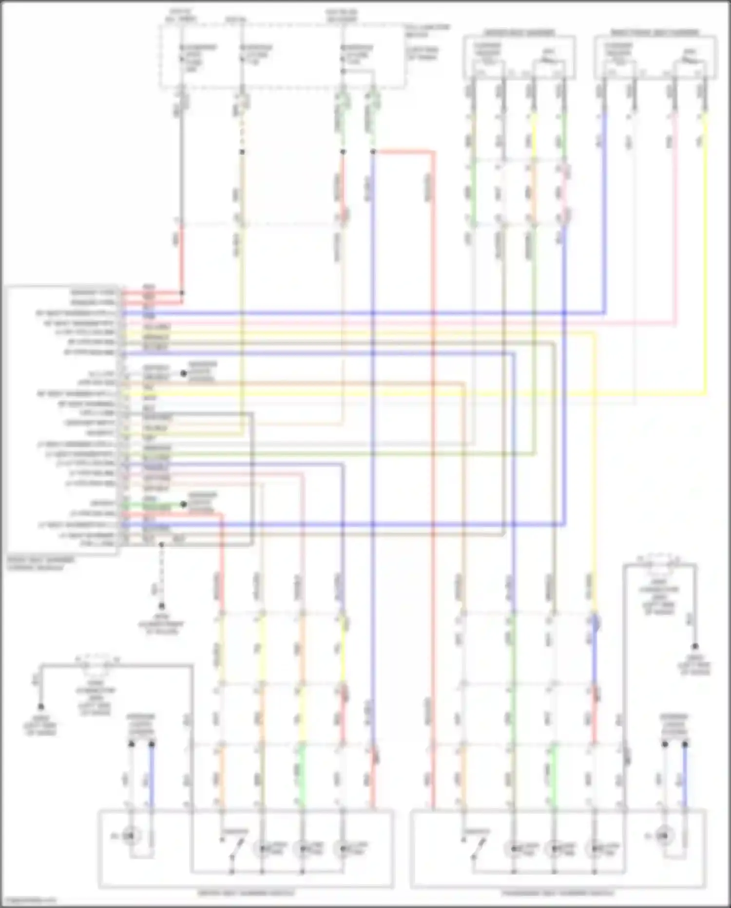 Wiring diagram icu-c for Kia Telluride I (2019-2022) (22 of 47)