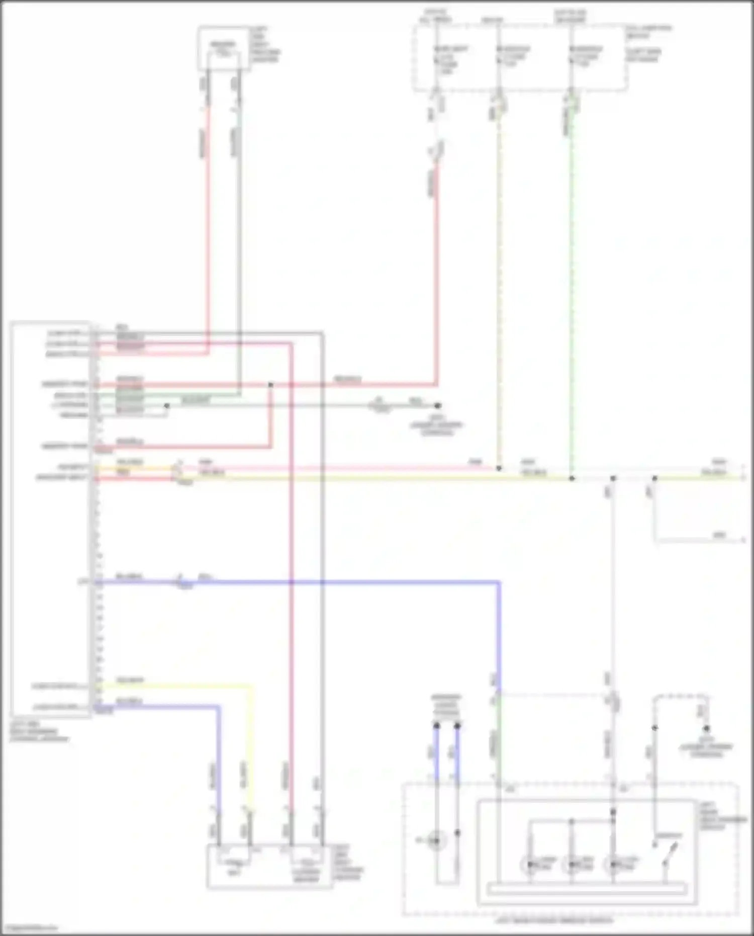 Wiring diagram icu-c for Kia Telluride I (2019-2022) (18 of 47)