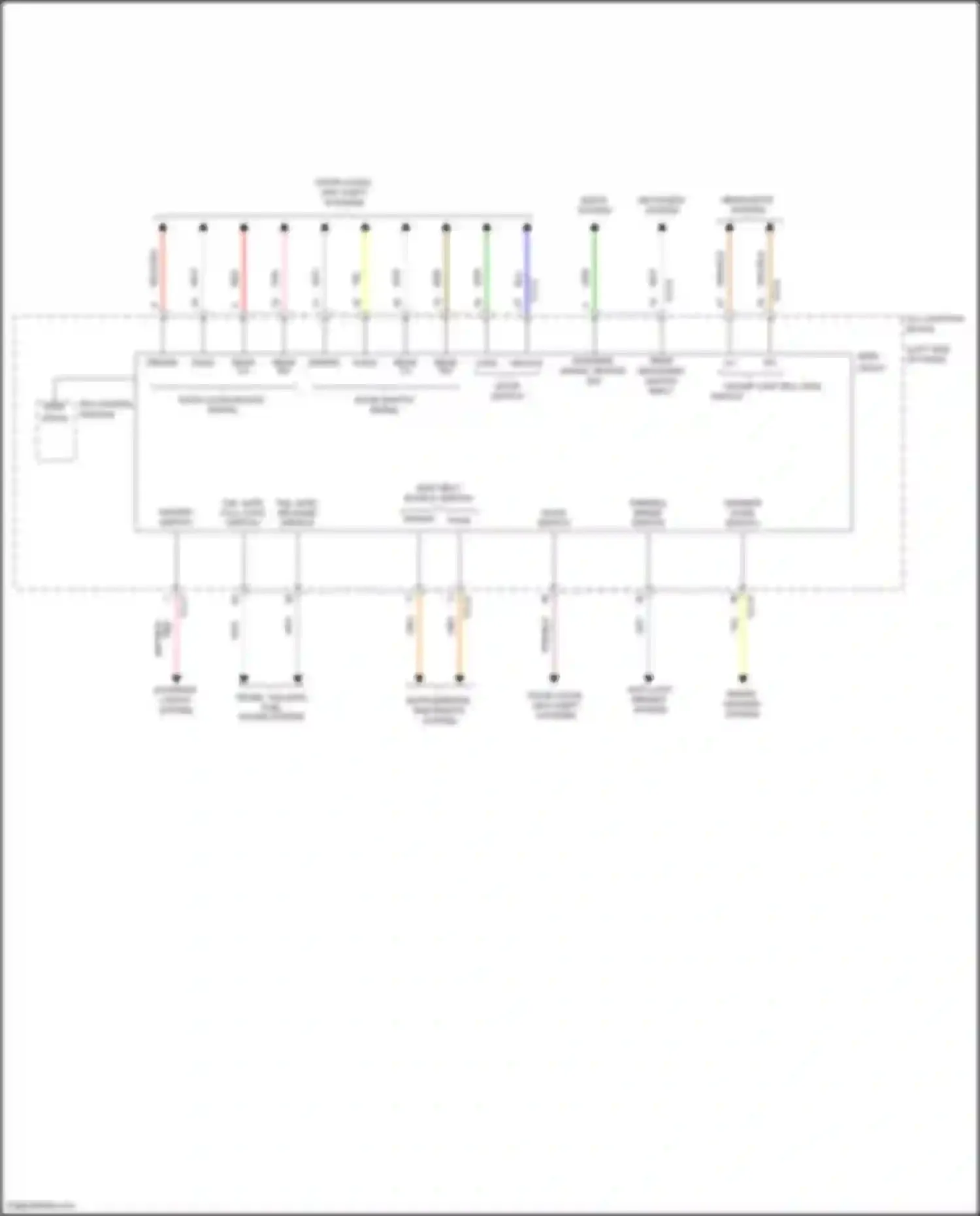 Wiring diagram icu junction block for Kia Telluride I (2019-2022) (9 of 79)