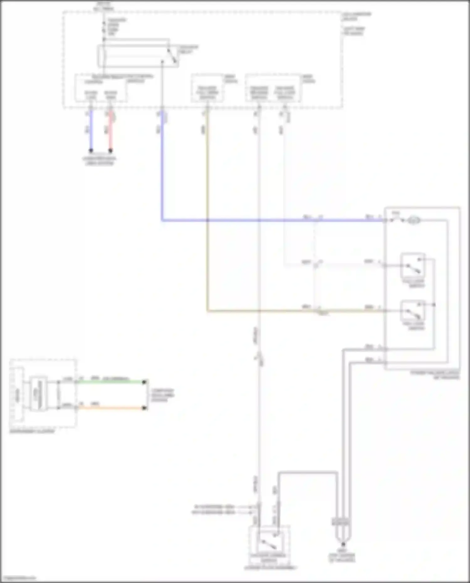 Wiring diagram ips control module for Kia Telluride I (2019-2022) (10 of 35)