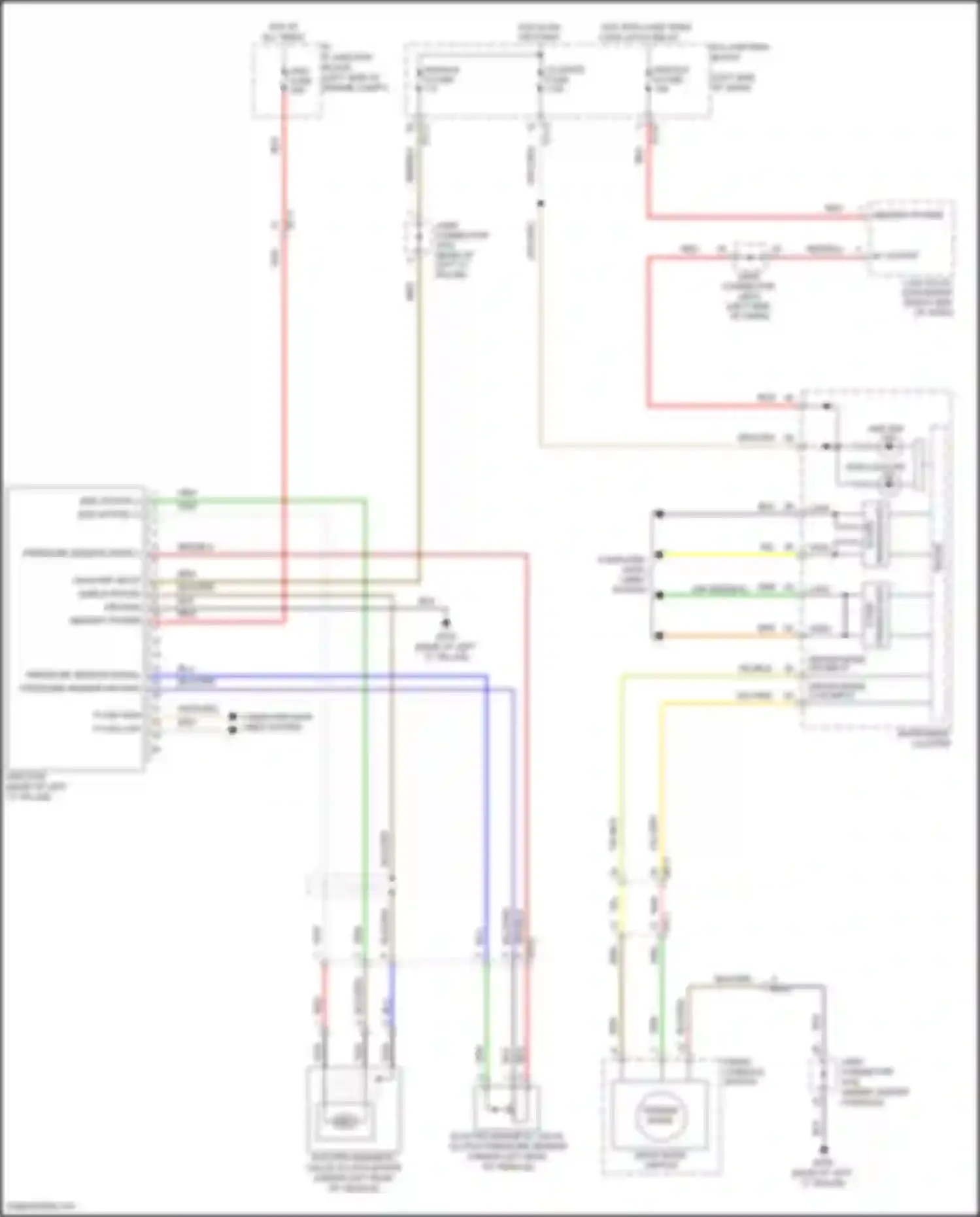 Wiring diagram m-can for Kia Telluride I (2019-2022) (1 of 7)