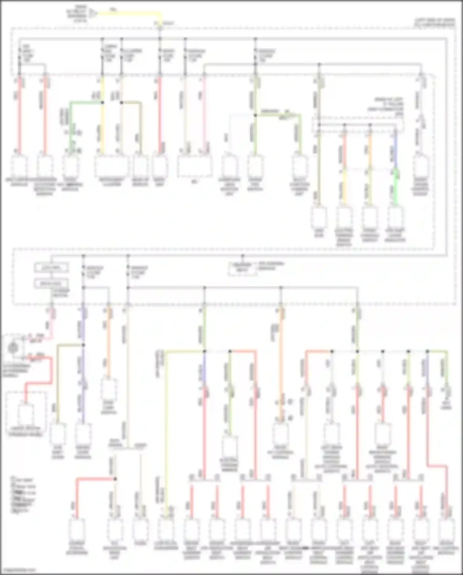 Wiring diagram module 3 fuse for Kia Telluride I (2019-2022) (3 of 3)