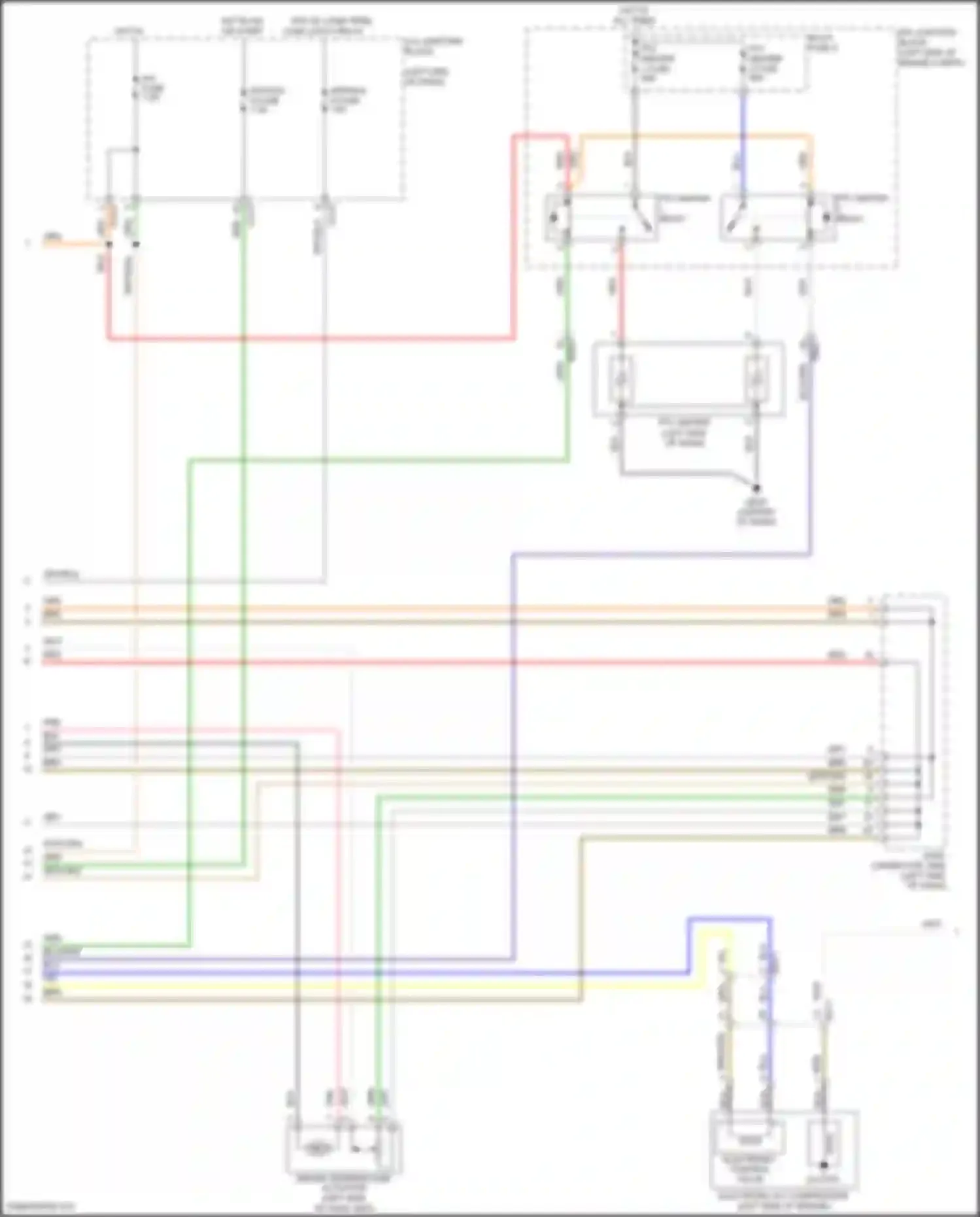Wiring diagram module 6 fuse for Kia Telluride I (2019-2022) (1 of 19)