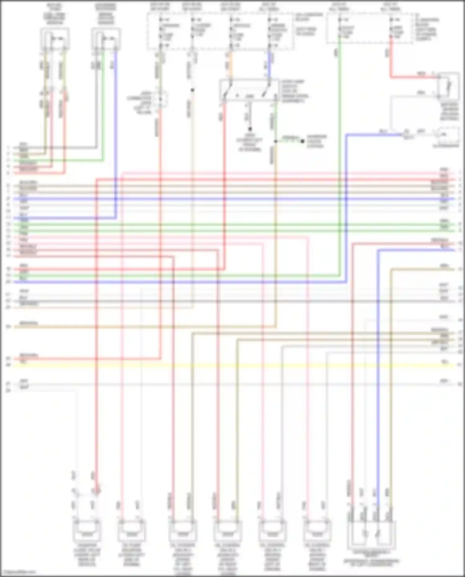 Wiring diagram pnk for Kia Telluride I (2019-2022) (100 of 104)