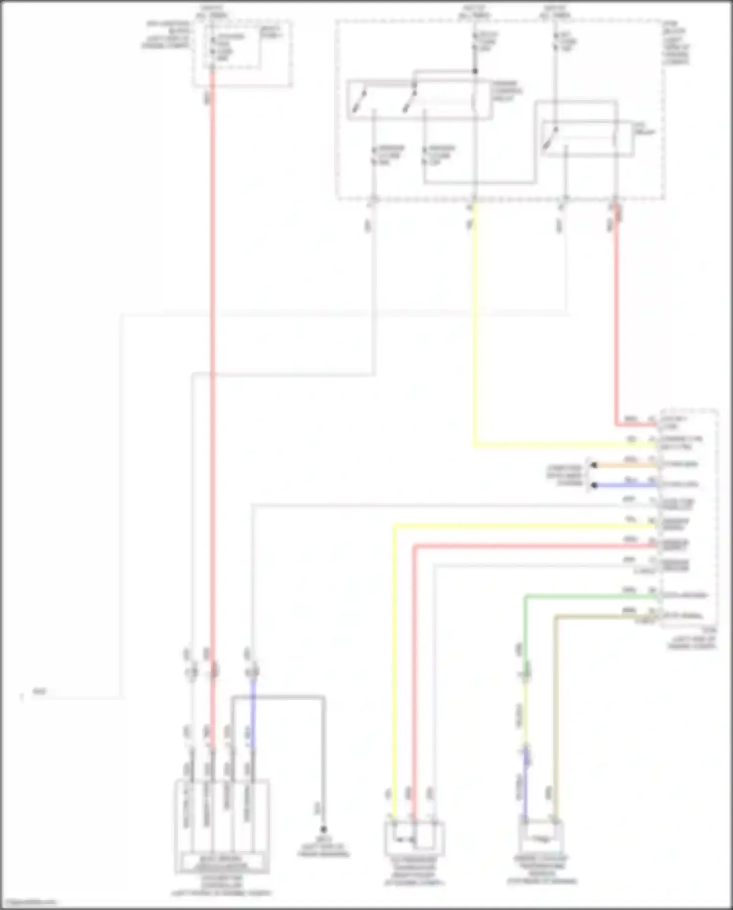 Wiring diagram pwm signal for Kia Telluride I (2019-2022) (3 of 3)