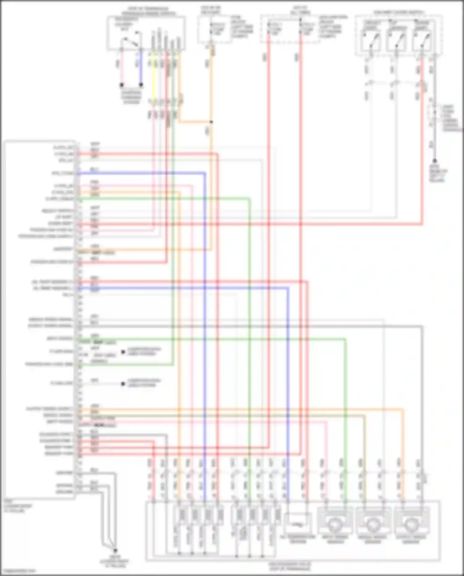 Wiring diagram tcu 2 fuse for Kia Telluride I (2019-2022) (1 of 3)