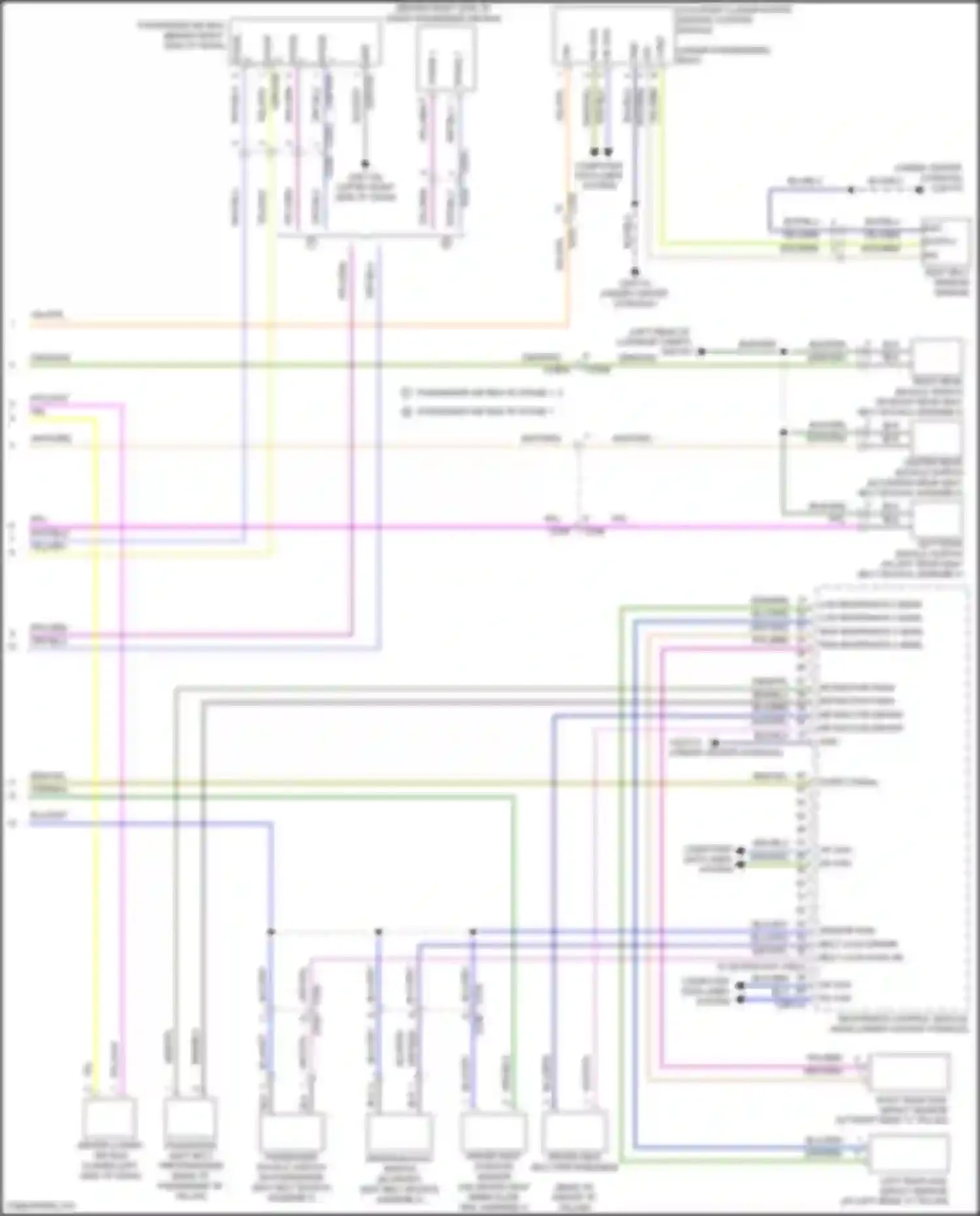Discovery Sport Land Rover I (2014-2019): Supplemental restraints circuit (4 of 4)