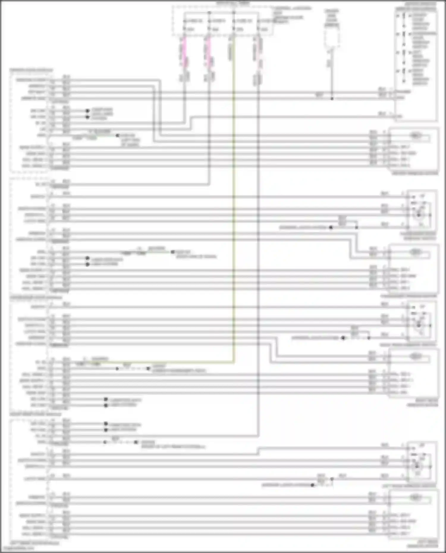 Wiring diagram computer data lines system for Land Rover Discovery Sport I (2014-2019) (8 of 88)