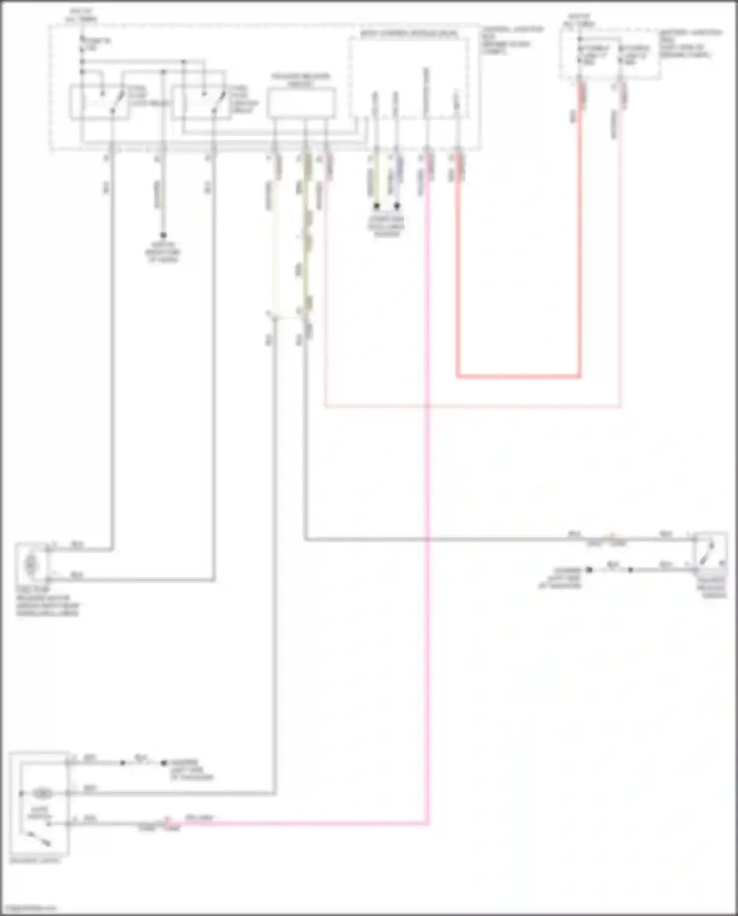 Wiring diagram computer data lines system for Land Rover Discovery Sport I (2014-2019) (80 of 88)