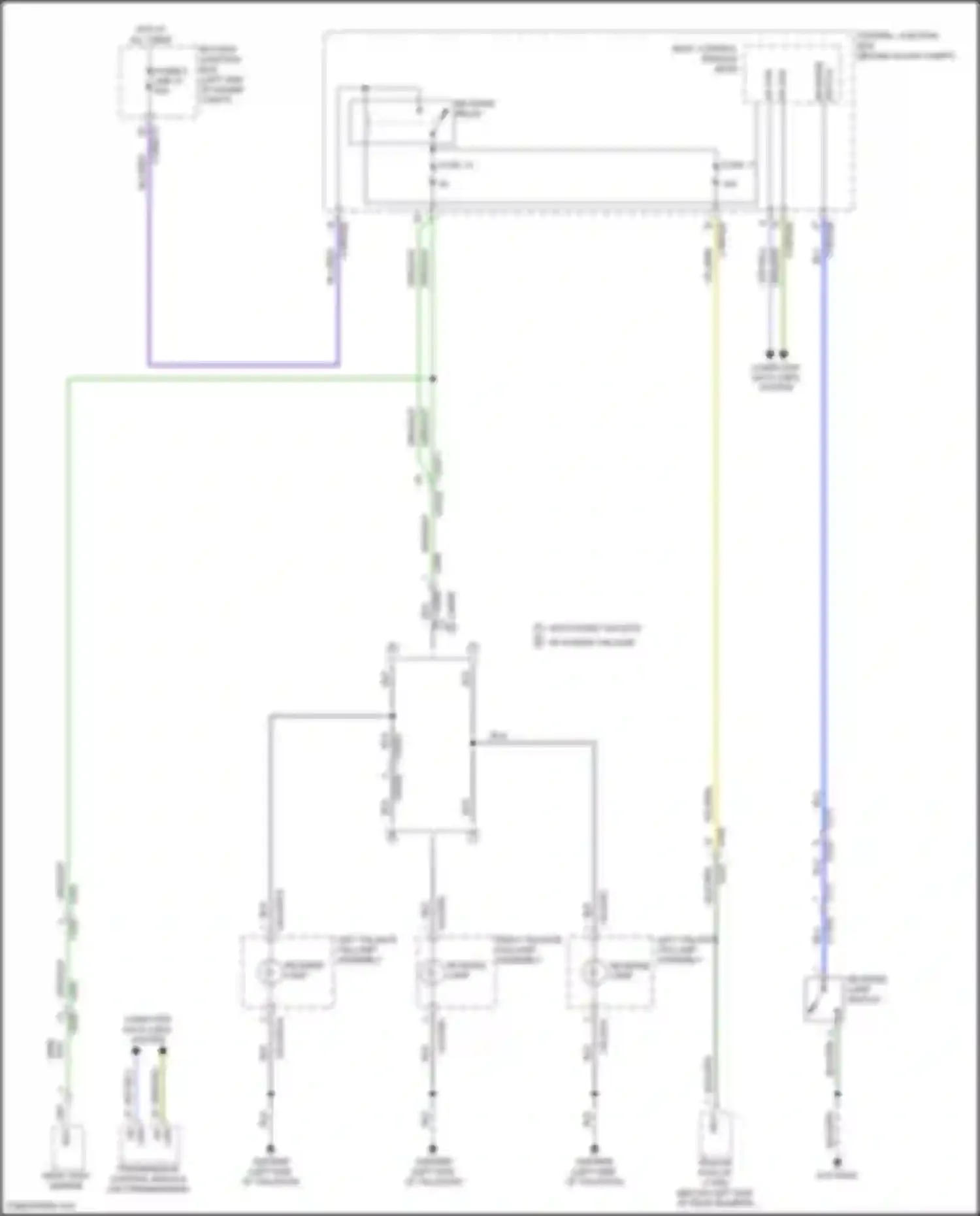 Wiring diagram computer data lines system for Land Rover Discovery Sport I (2014-2019) (82 of 88)