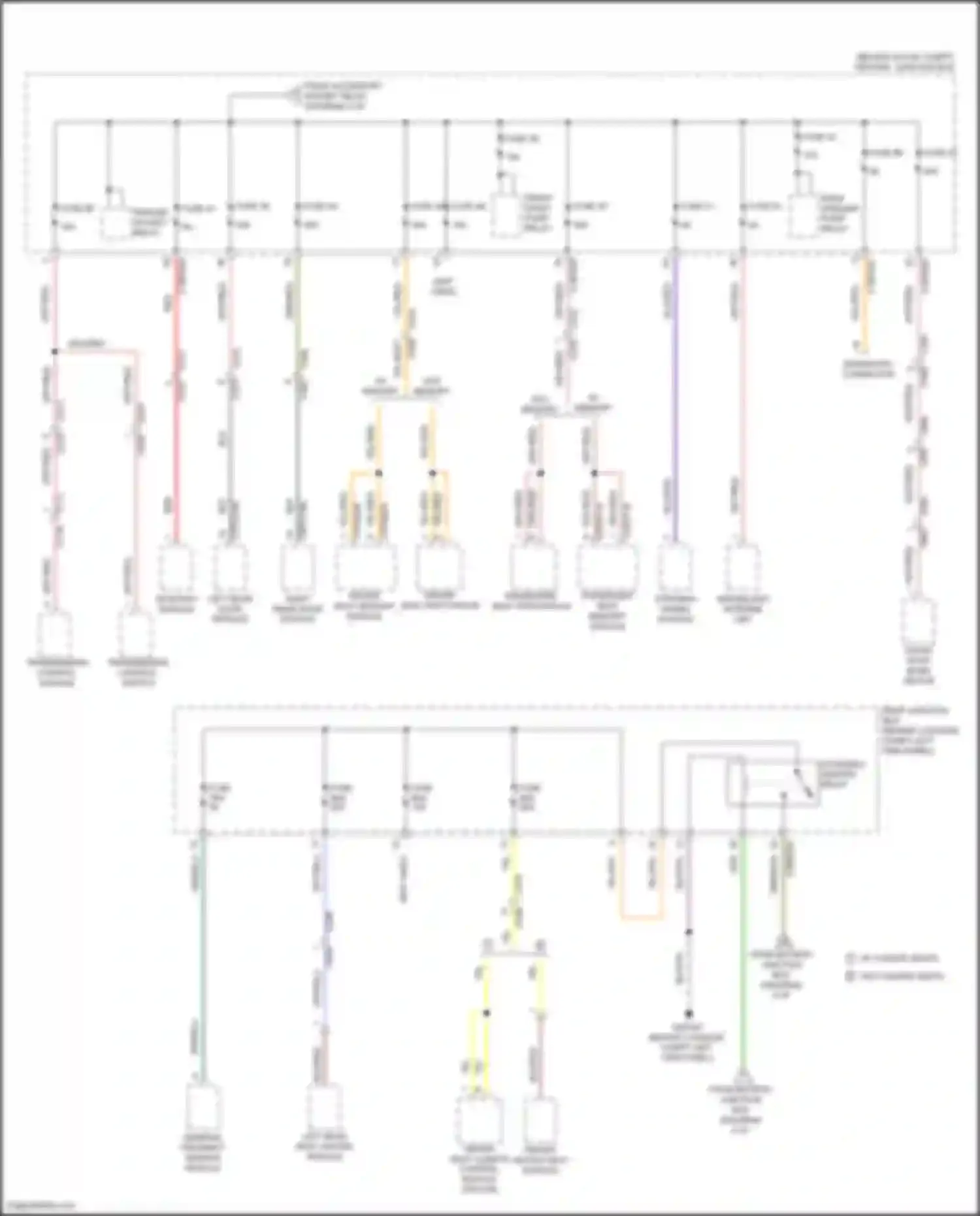 Wiring diagram gateway module for Land Rover Discovery Sport I (2014-2019) (1 of 2)