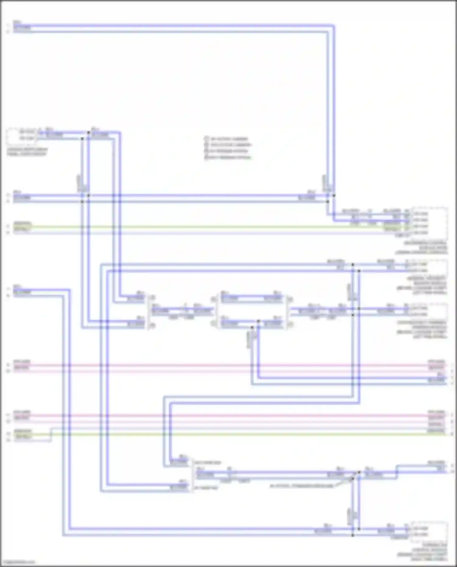Wiring diagram general proximity sensor module for Land Rover Discovery Sport I (2014-2019) (1 of 4)