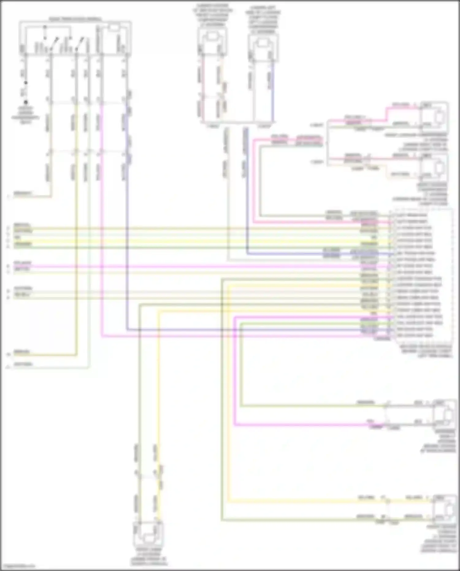 Wiring diagram int trunk ant pos for Land Rover Discovery Sport I (2014-2019) (2 of 2)