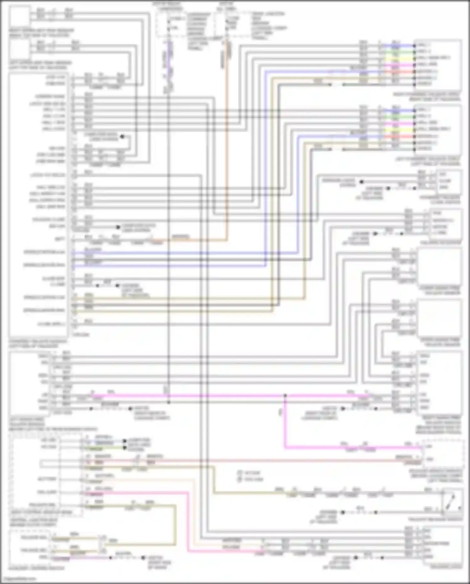 Wiring diagram quiescent current control module for Land Rover Discovery Sport I (2014-2019) (16 of 18)