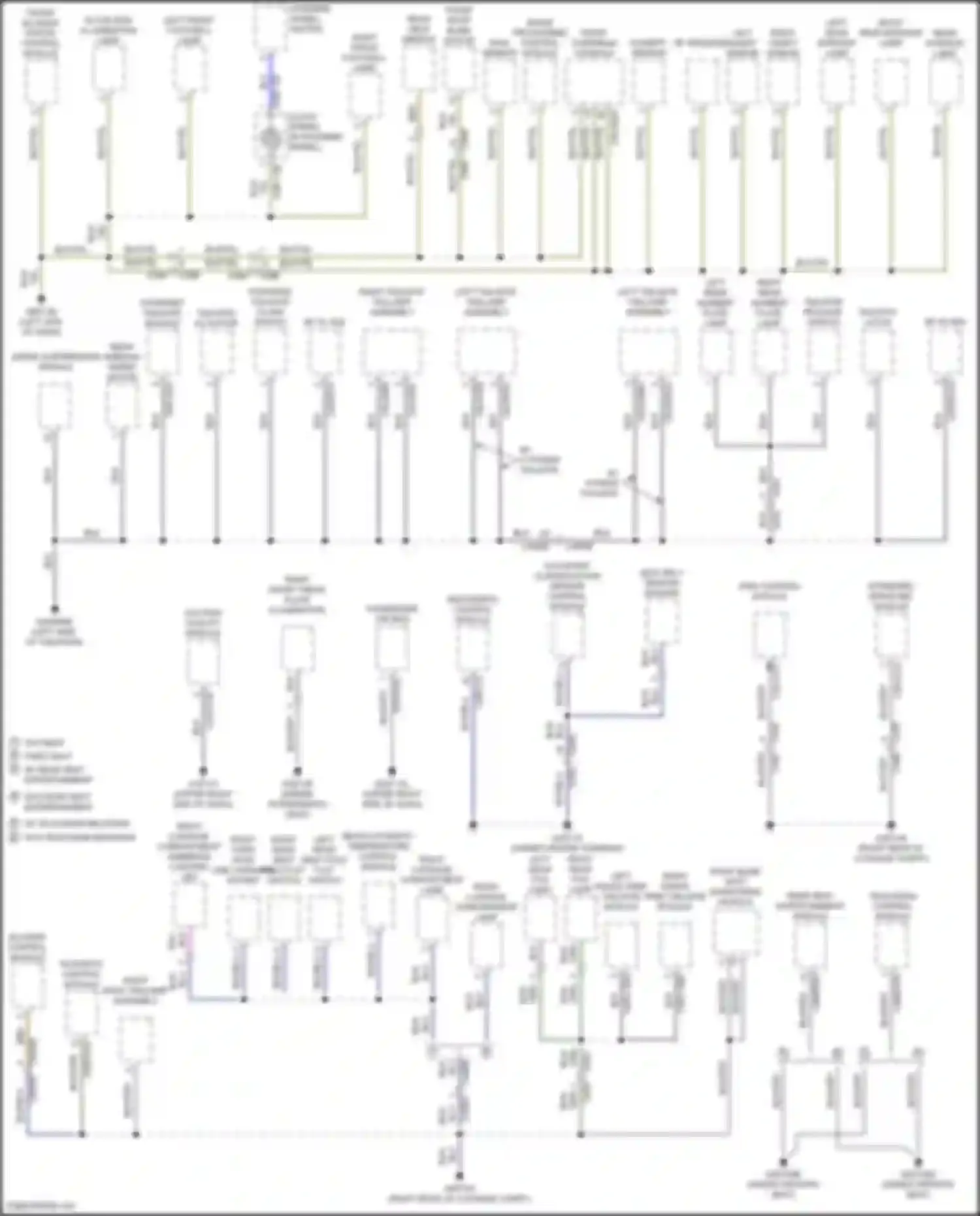 Discovery Sport Land Rover L550 (2014-2019): Ground distribution circuit (3 of 5)