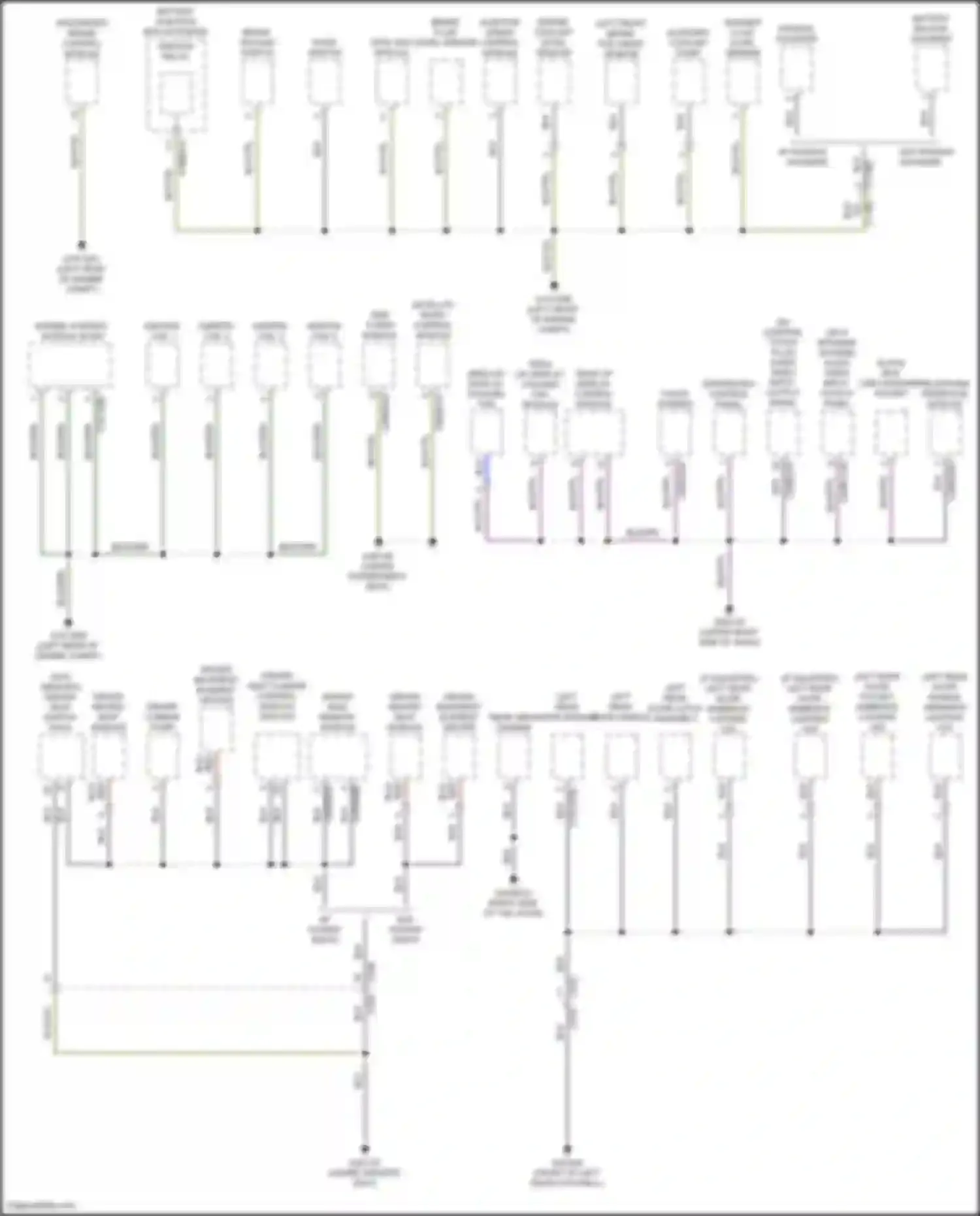 Discovery Sport Land Rover L550 (2014-2019): Ground distribution circuit (5 of 5)