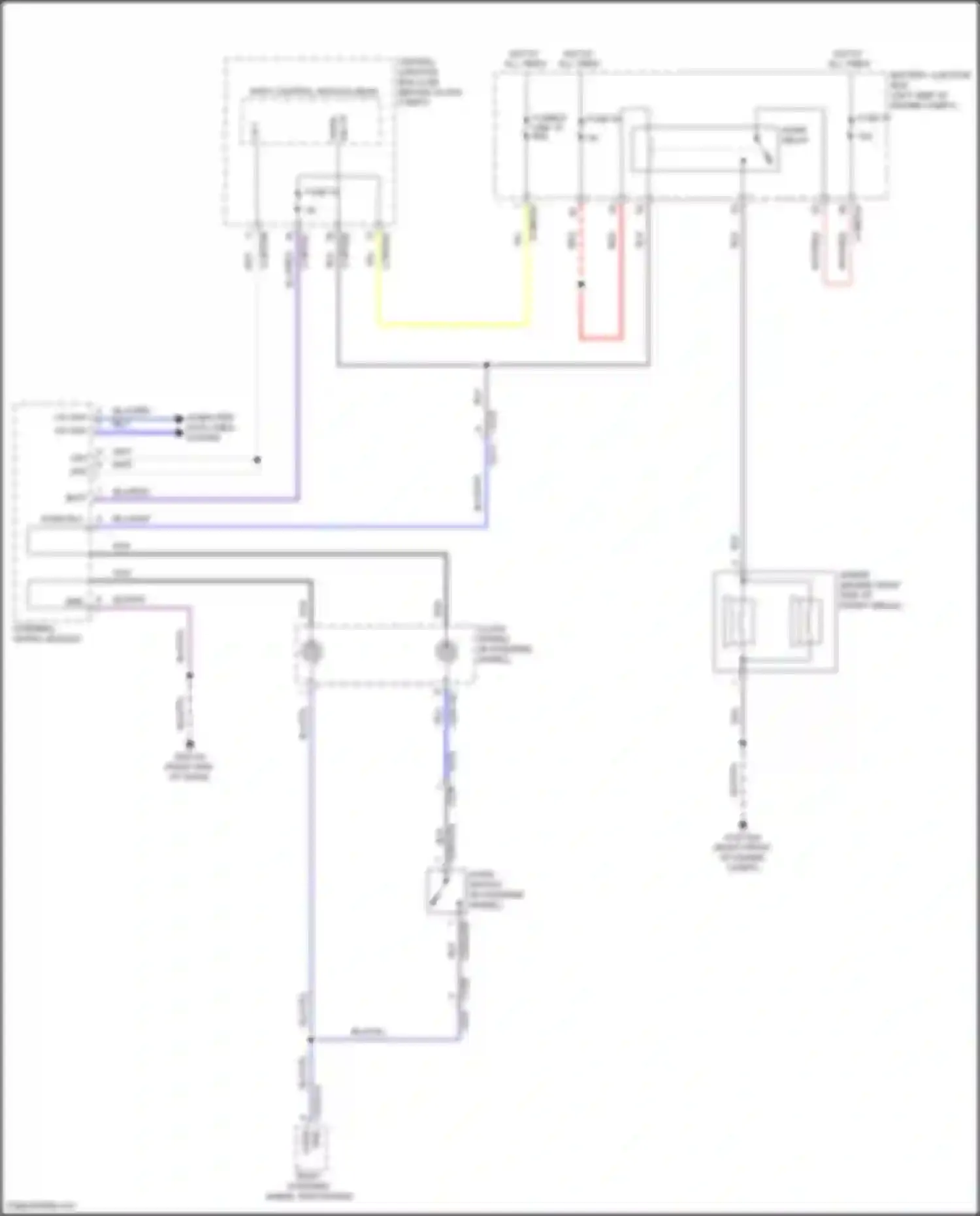 Discovery Sport Land Rover L550 (2014-2019): Horn circuit