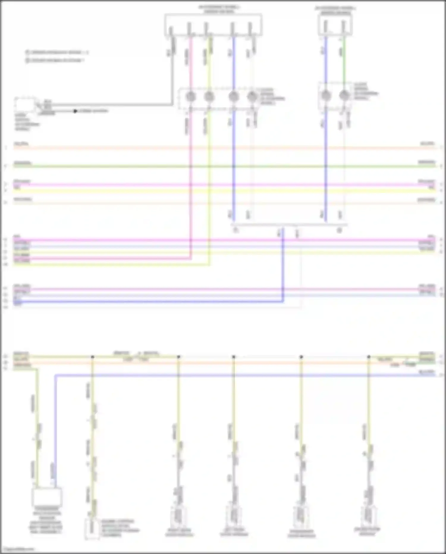Discovery Sport Land Rover L550 (2014-2019): Supplemental restraints circuit (3 of 4)