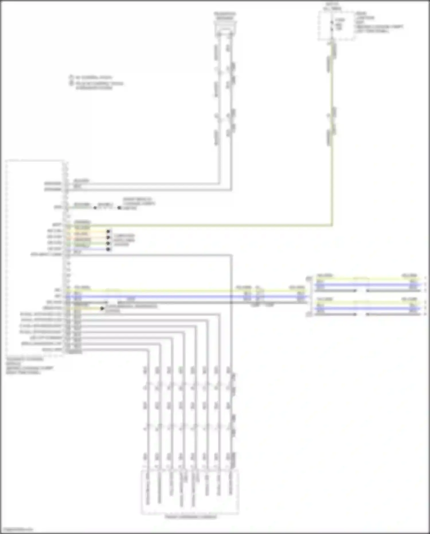 Wiring diagram btn input comm for Land Rover Discovery Sport L550 (2014-2019) (1 of 1)