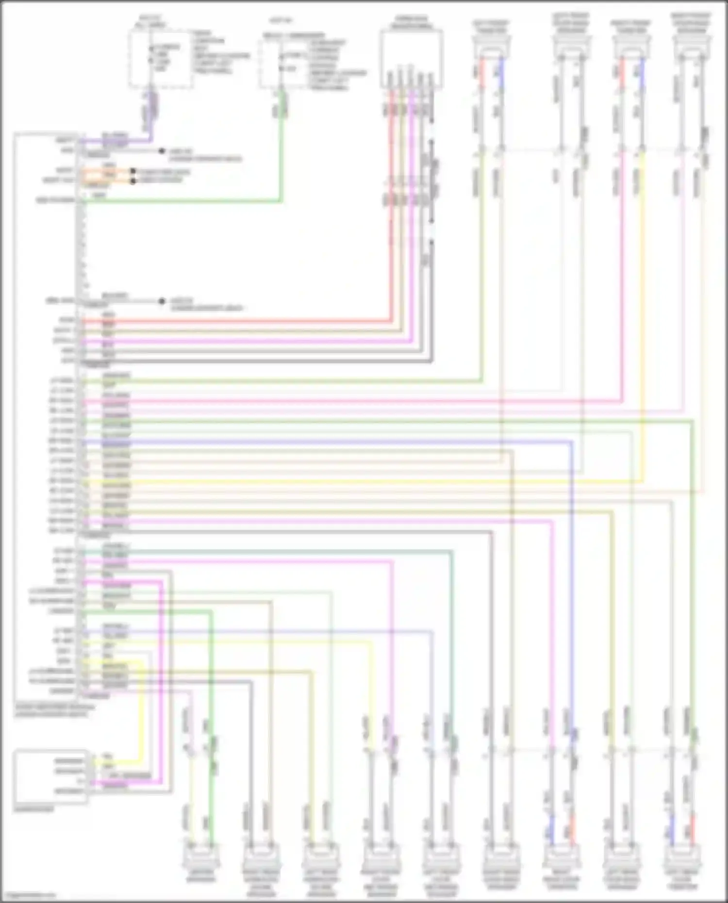 Wiring diagram computer data lines system for Land Rover Discovery Sport L550 (2014-2019) (9 of 88)
