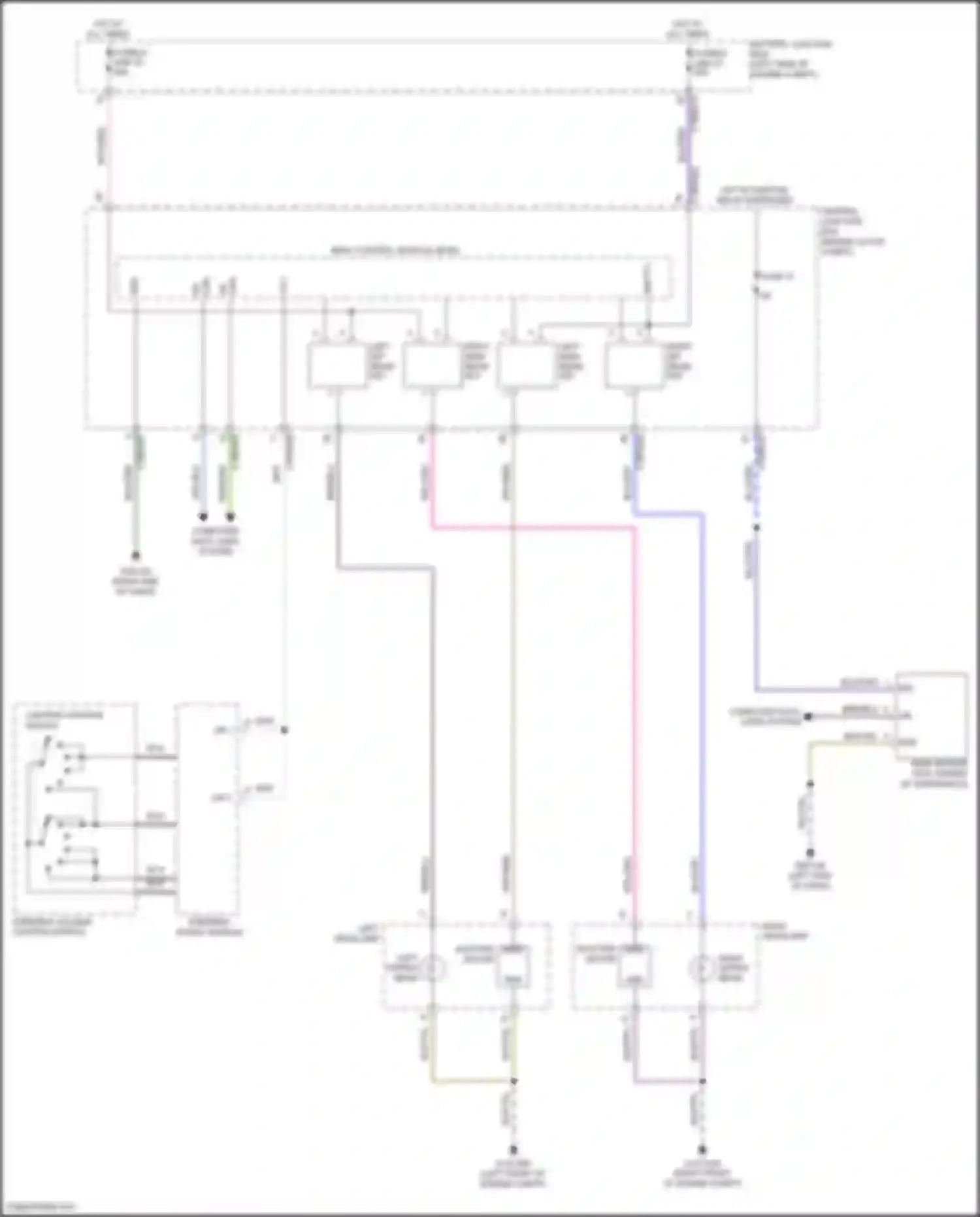 Wiring diagram computer data lines system for Land Rover Discovery Sport L550 (2014-2019) (14 of 88)