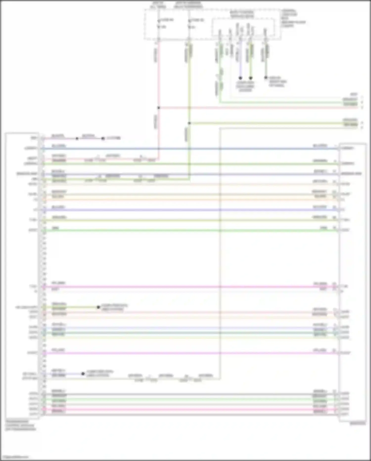 Wiring diagram computer data lines system for Land Rover Discovery Sport L550 (2014-2019) (1 of 88)