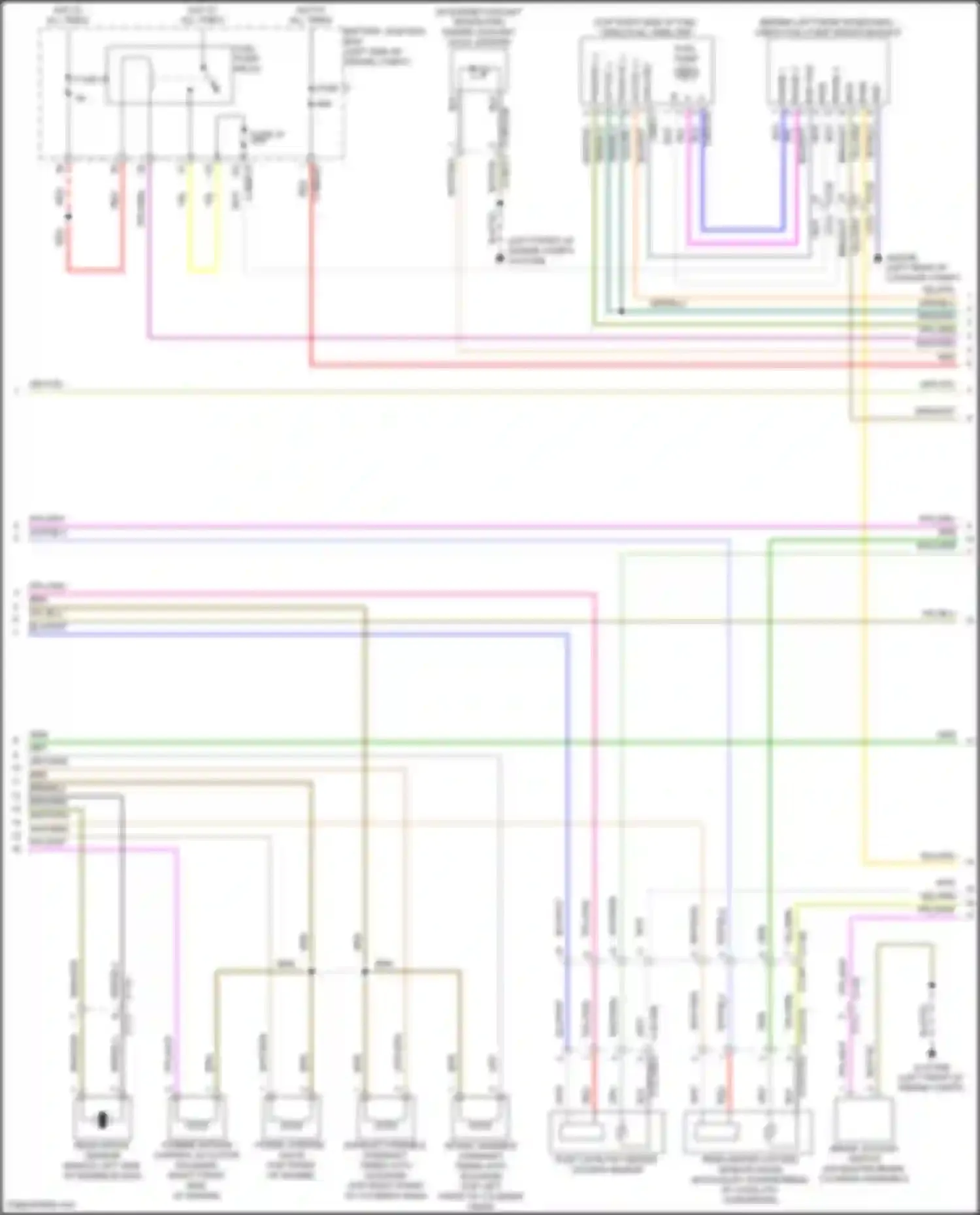 Wiring diagram engine coolant level sensor for Land Rover Discovery Sport L550 (2014-2019) (3 of 3)