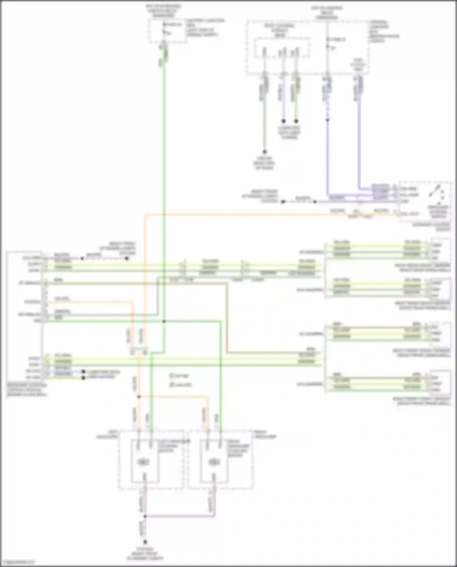 Wiring diagram headlamp leveling control module for Land Rover Discovery Sport L550 (2014-2019) (4 of 5)